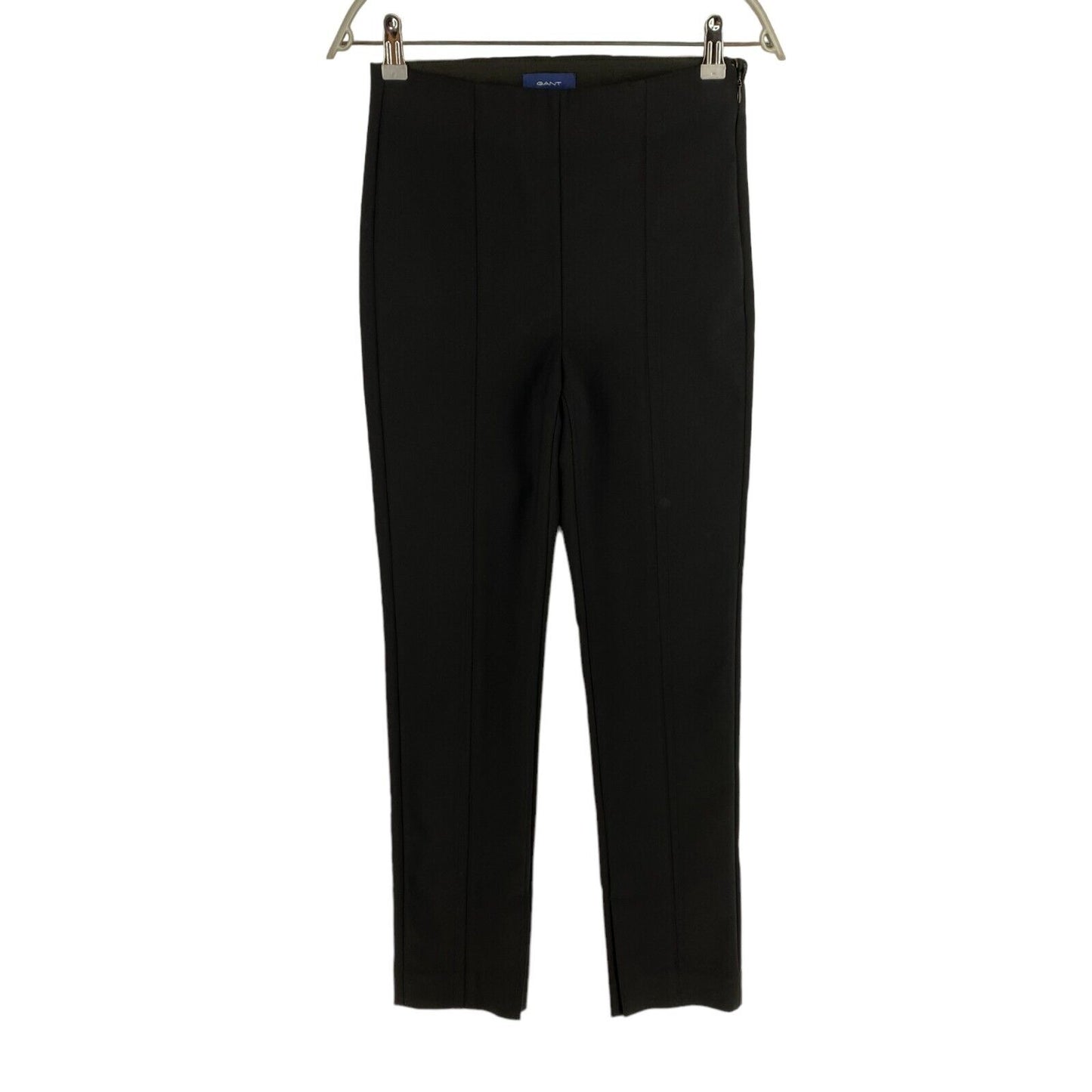 GANT Pantalon Noir Pin Tuck Pantalon EU 34 UK 6 US 4