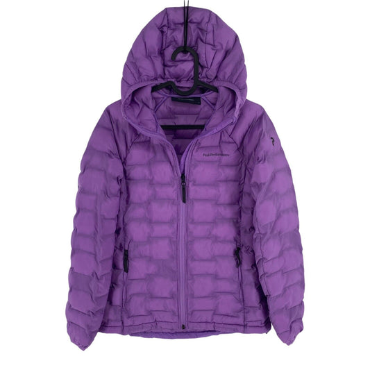 Peak Performance Women Purple Argon Light Hood Jacket Size XS