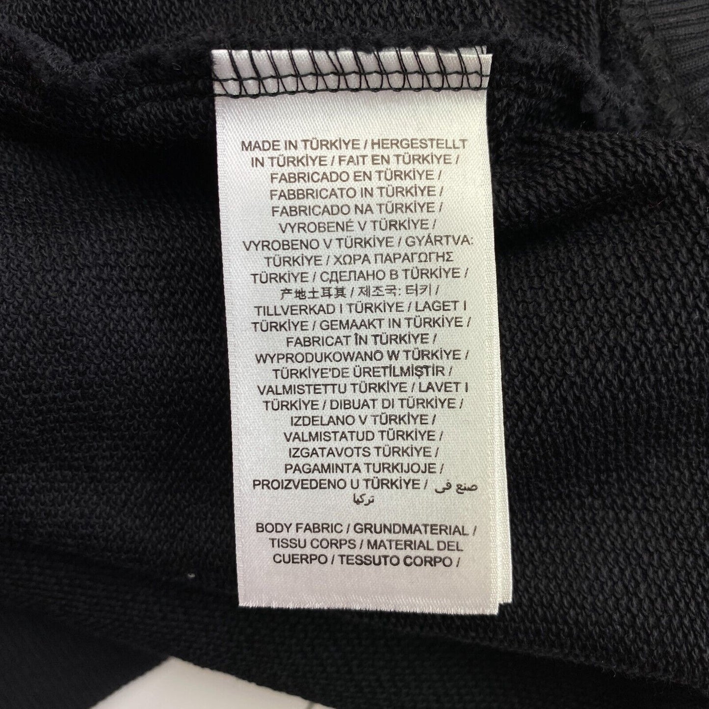 GANT Schwarzer Pullover mit Lock-Up-Logo, Größe XL