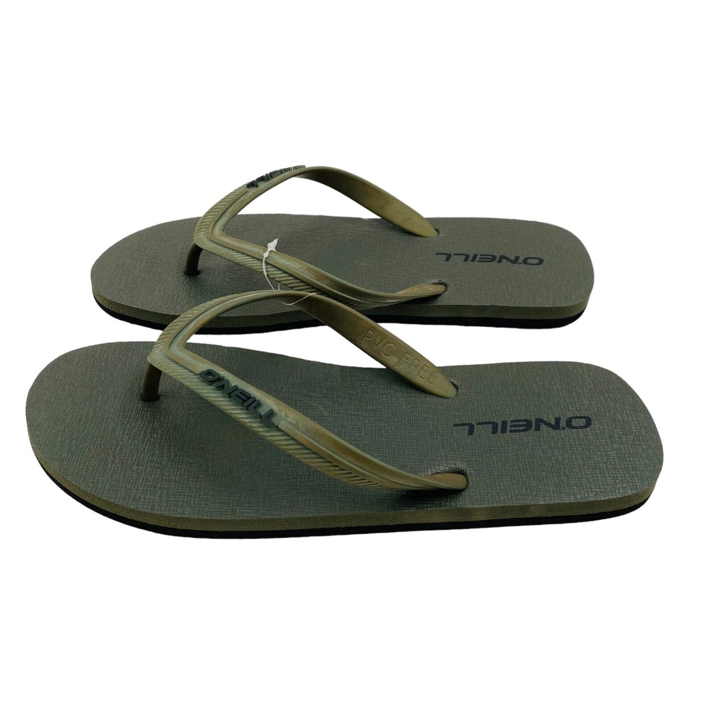 O'NEILL Dark Green Mens Beach Sandals Flip-Flops Size EU 42 UK 8 US 9