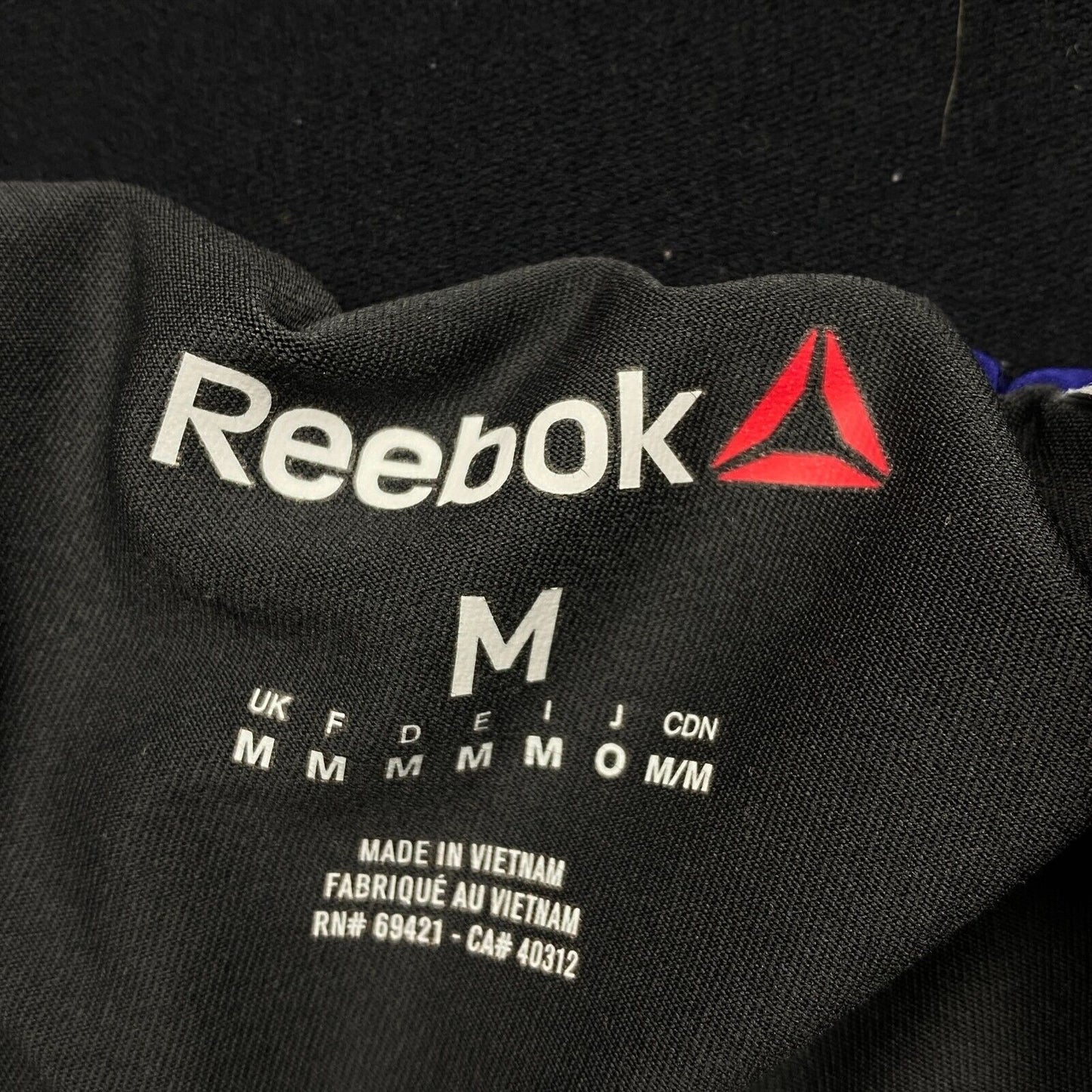 Reebok Speed ​​Wick Activewear-Shorts, Blau, Größe M W31