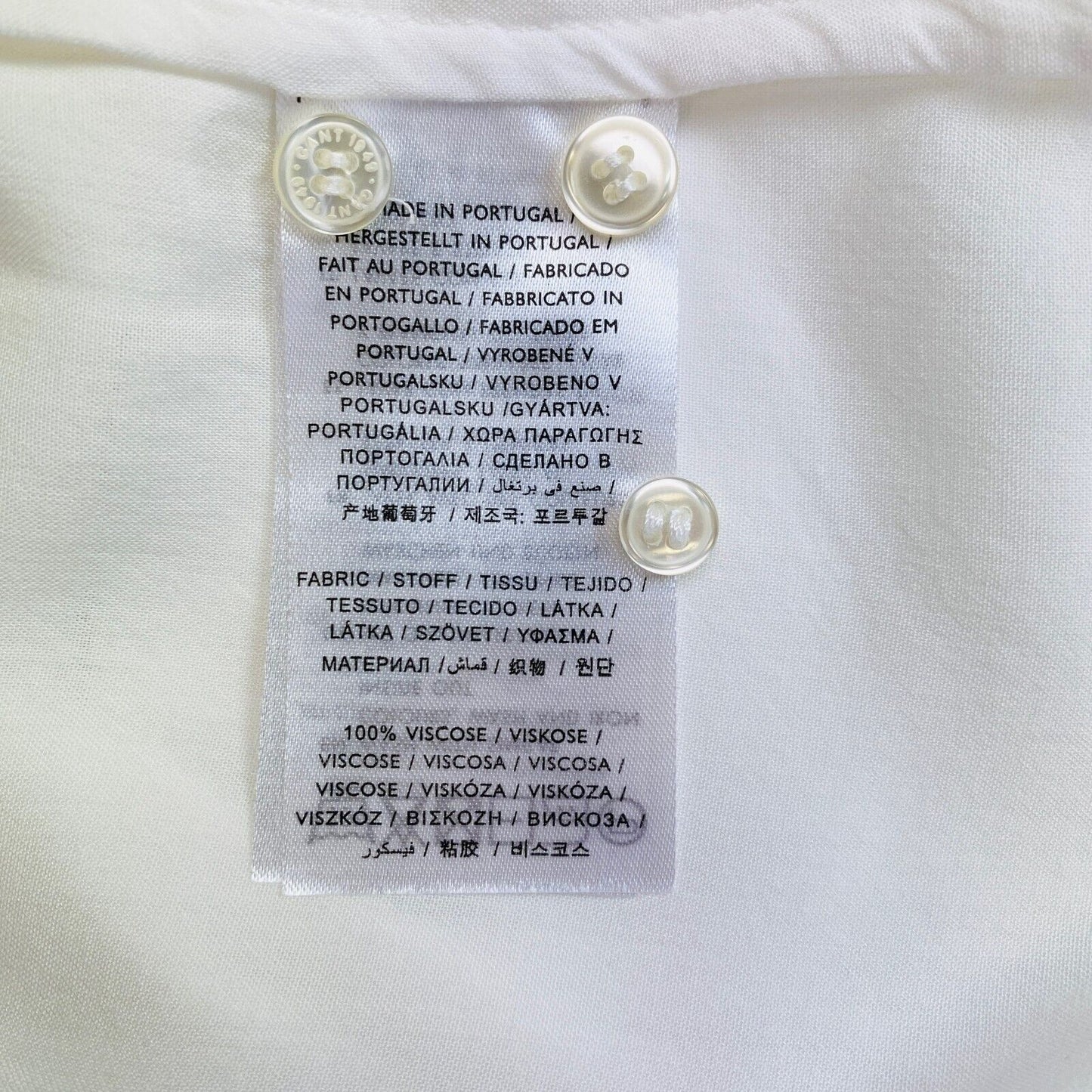 GANT White Shirt Size EU 42 UK 14 US 12