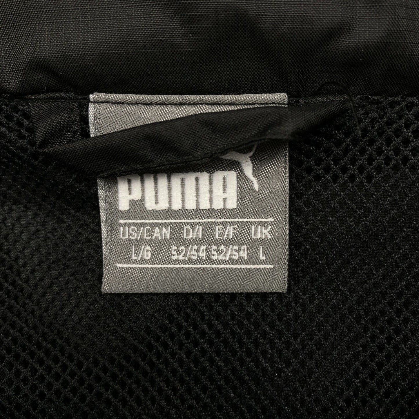 PUMA Black Hooded Jacket Size L