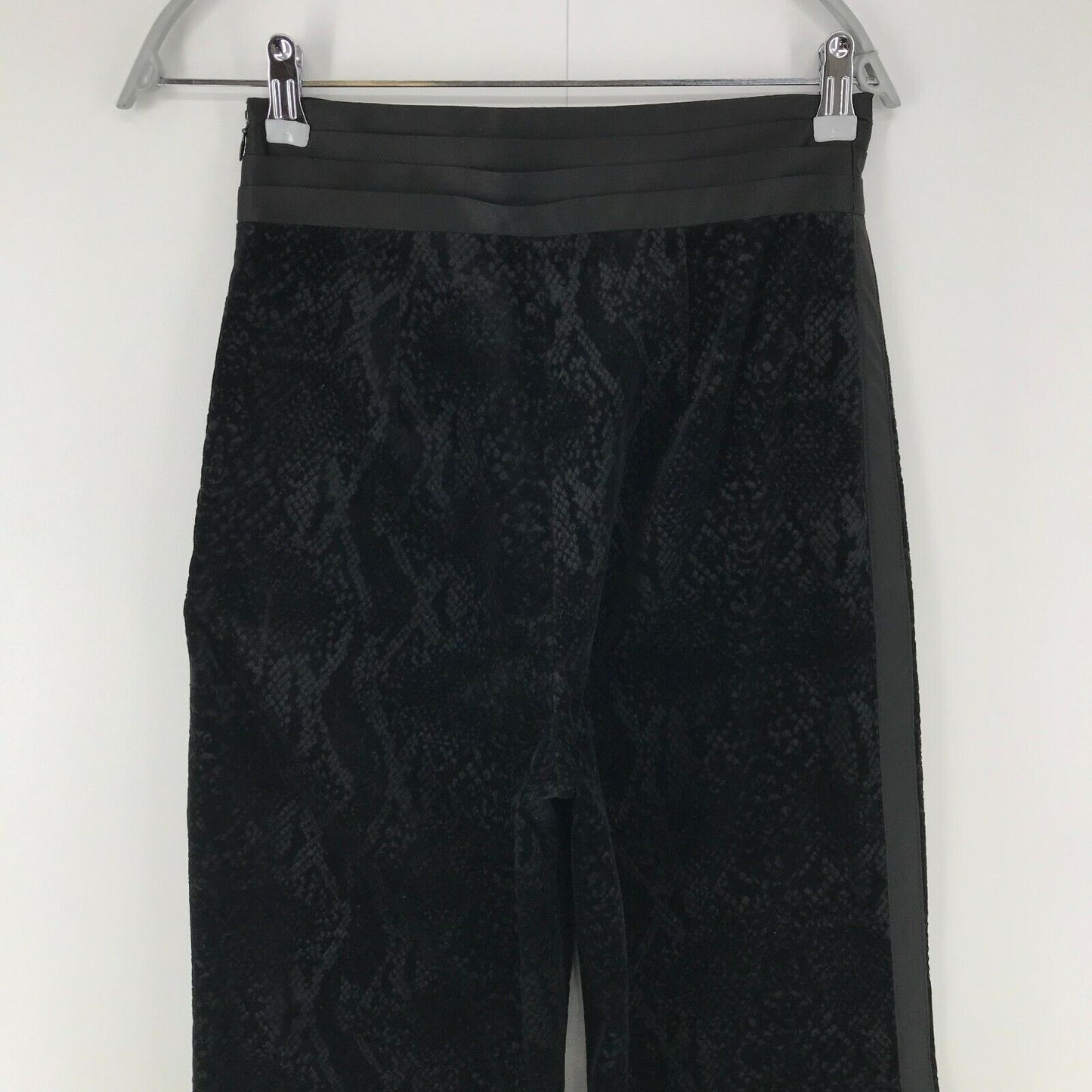 Tommy Hilfiger x Zendaya Women Black Regular Wide Leg Fit Trousers 4 W26