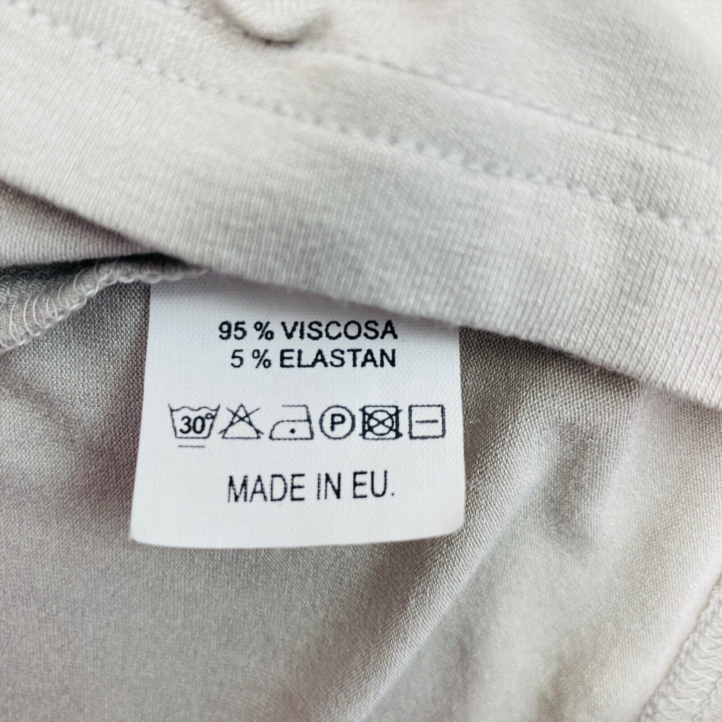 TOLLEGNO 1990 Graues Tanktop Größe 48 EU 44 UK 16 US 14