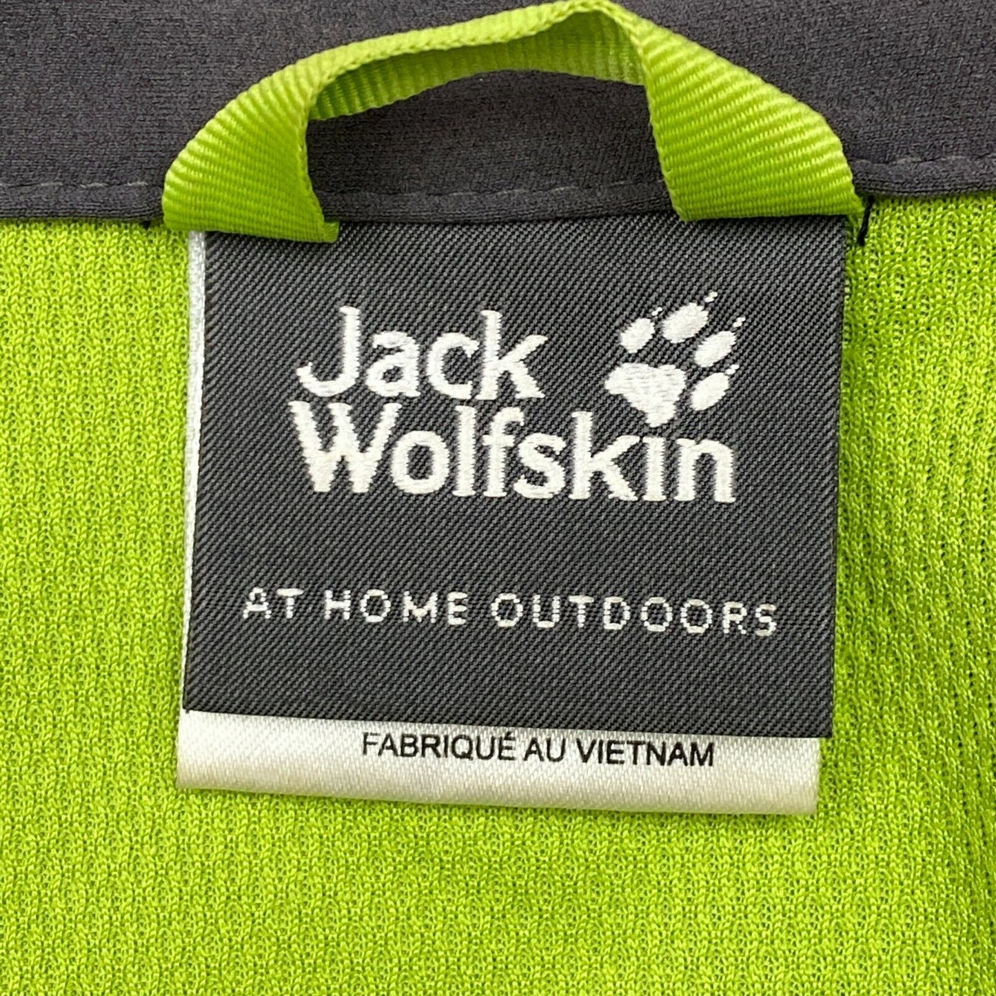 Jack Wolfskin Stormlock Hyproof Softshell Green Jacket Size S