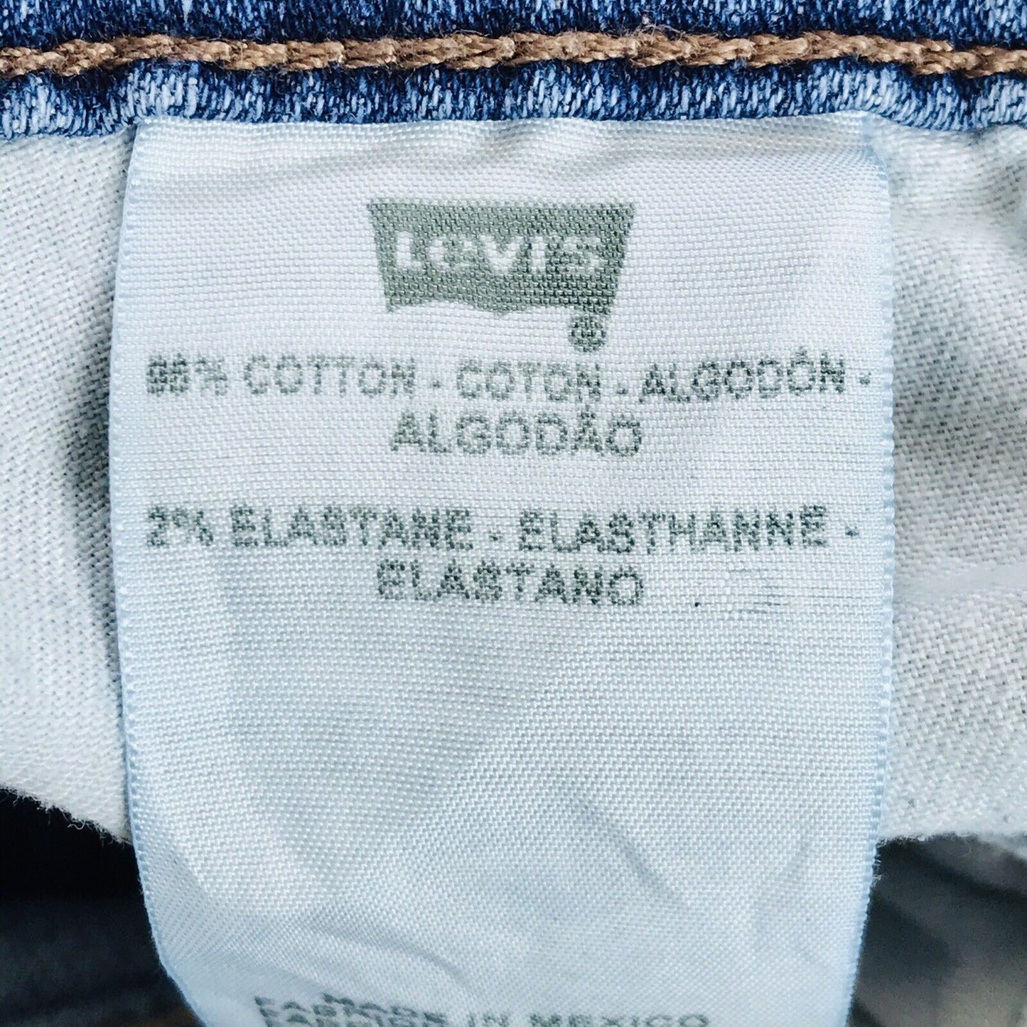 Vintage Levi's 529 Women Blue Curvy Bootcut Fit Moms Jeans Size 6 S/C / W27 L32