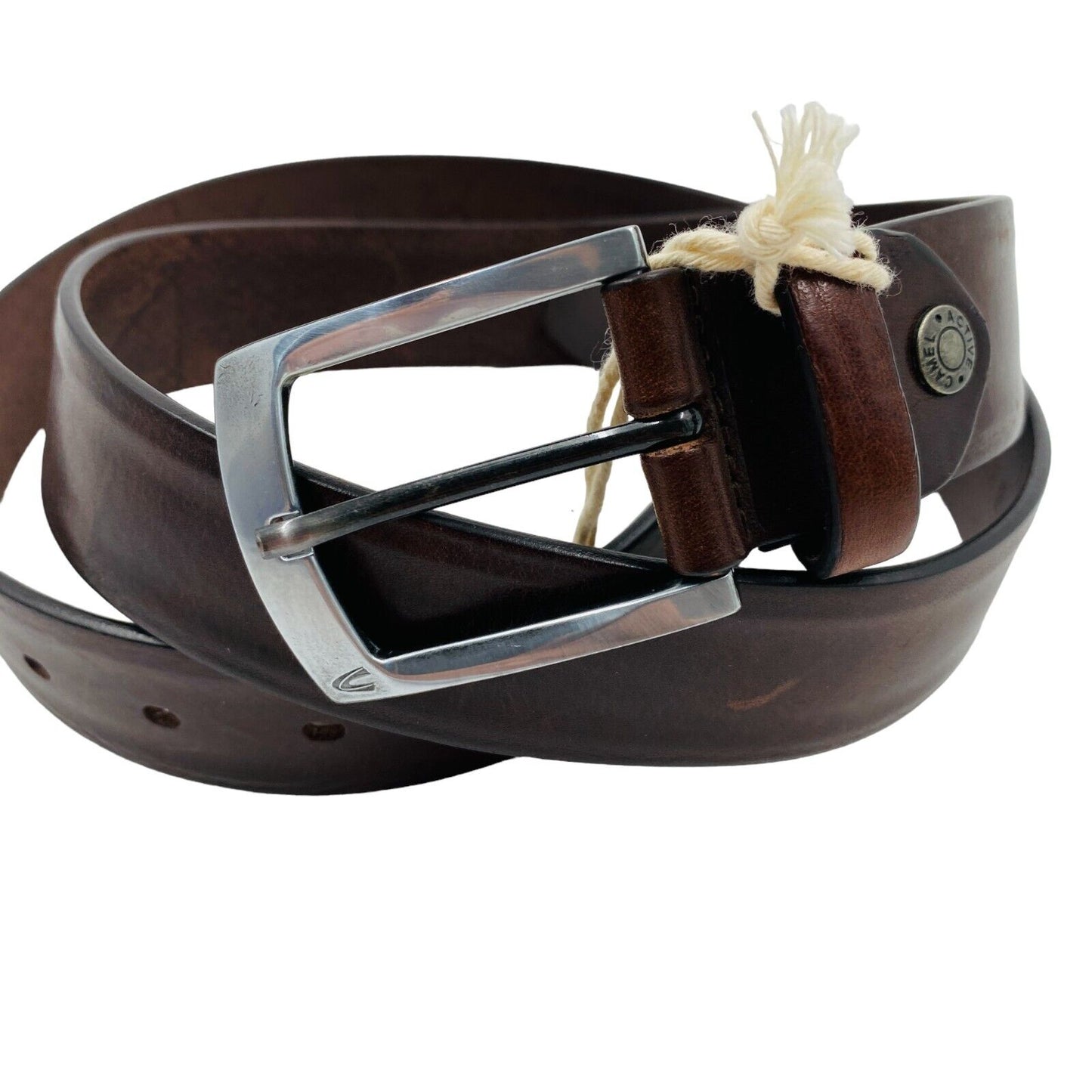 Camel Active Brown Leather Belt Size XL