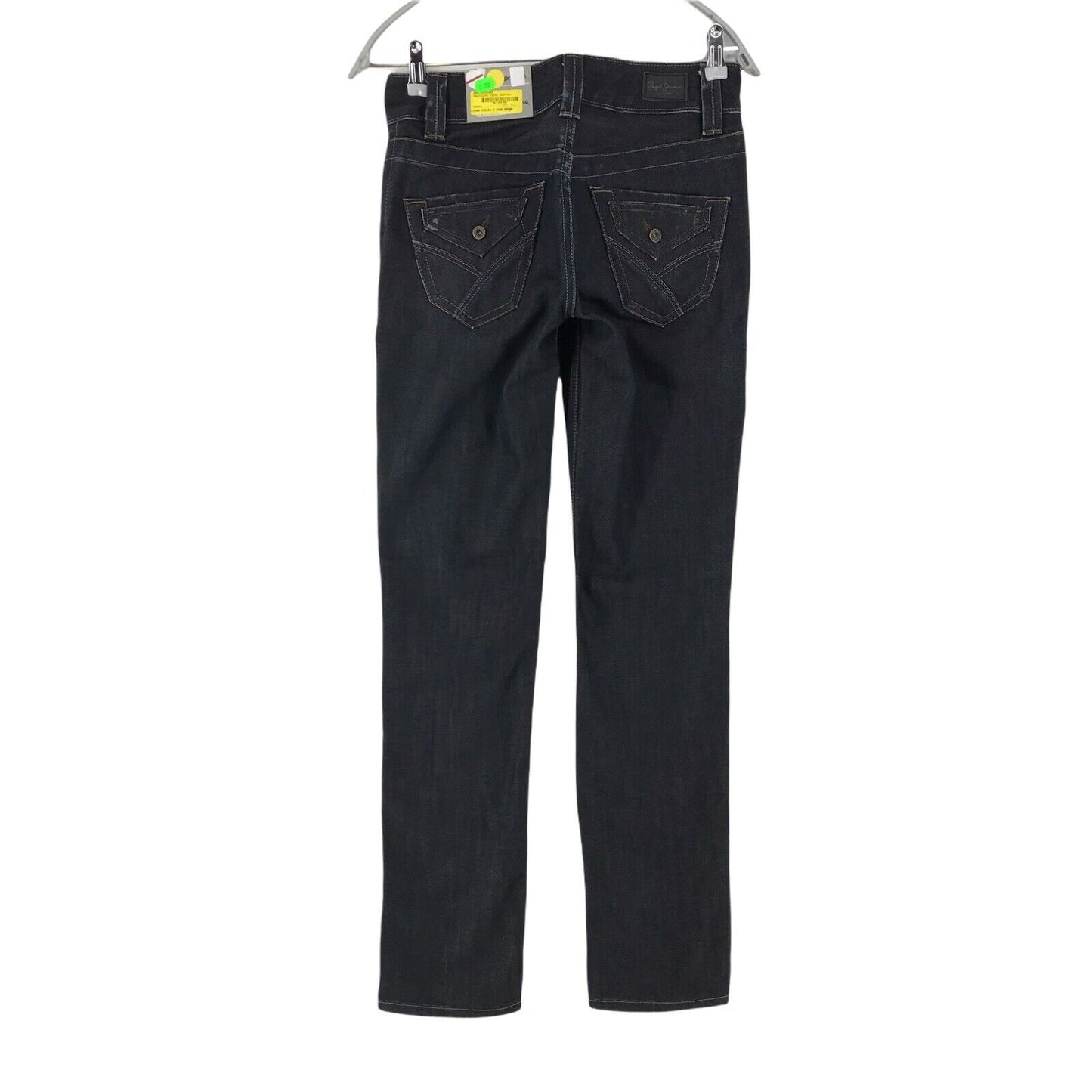 Pepe Jeans Damen Jeans in normaler Straight-Fit-Passform, Dunkelblau, W26 L32