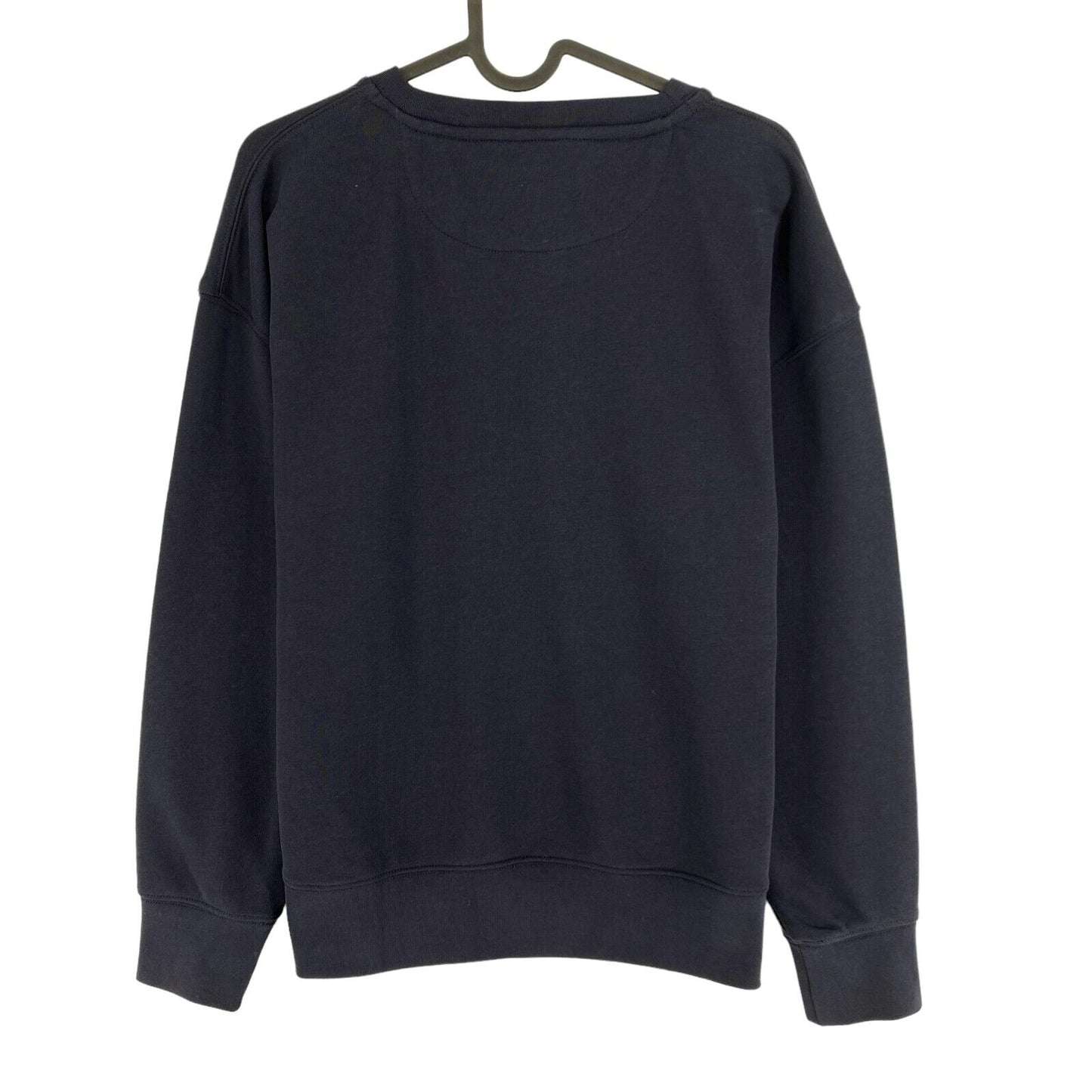 GANT Navy Blue Tonal Crew Neck Sweater Jumper Size XS