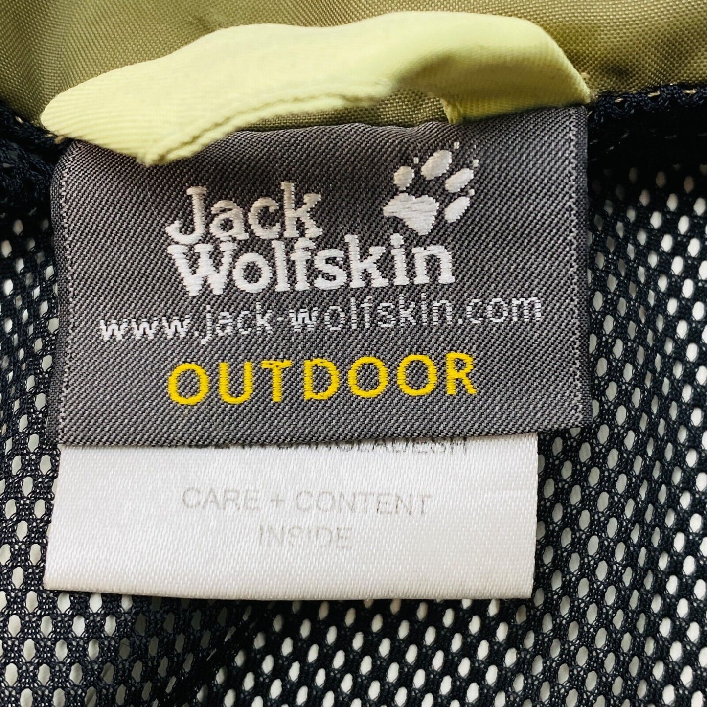 Jack Wolfskin Stormlock Hyproof Green Hooded Jacket Coat Size XS