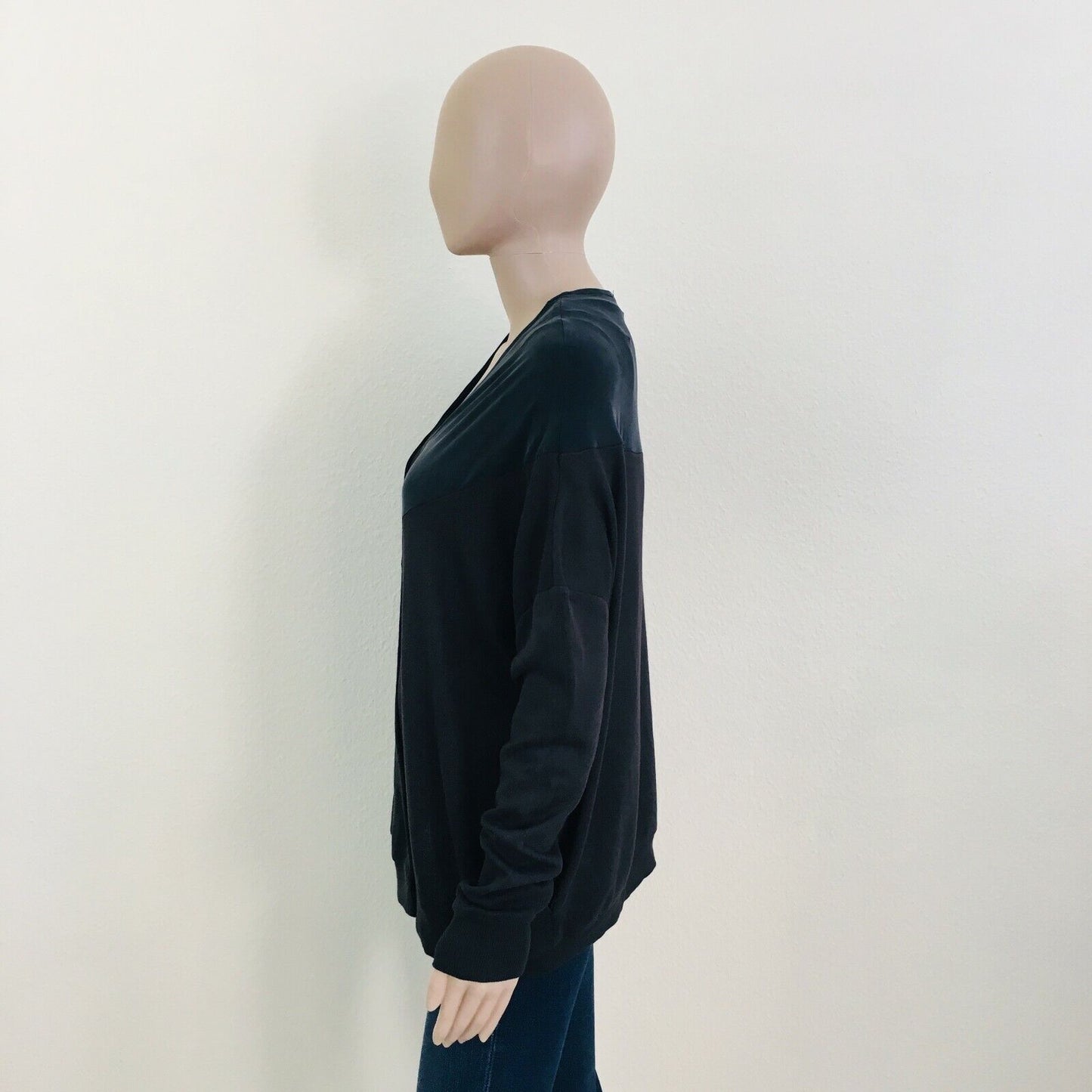 ZARA Black Casual Cardigan Jumper Size S M