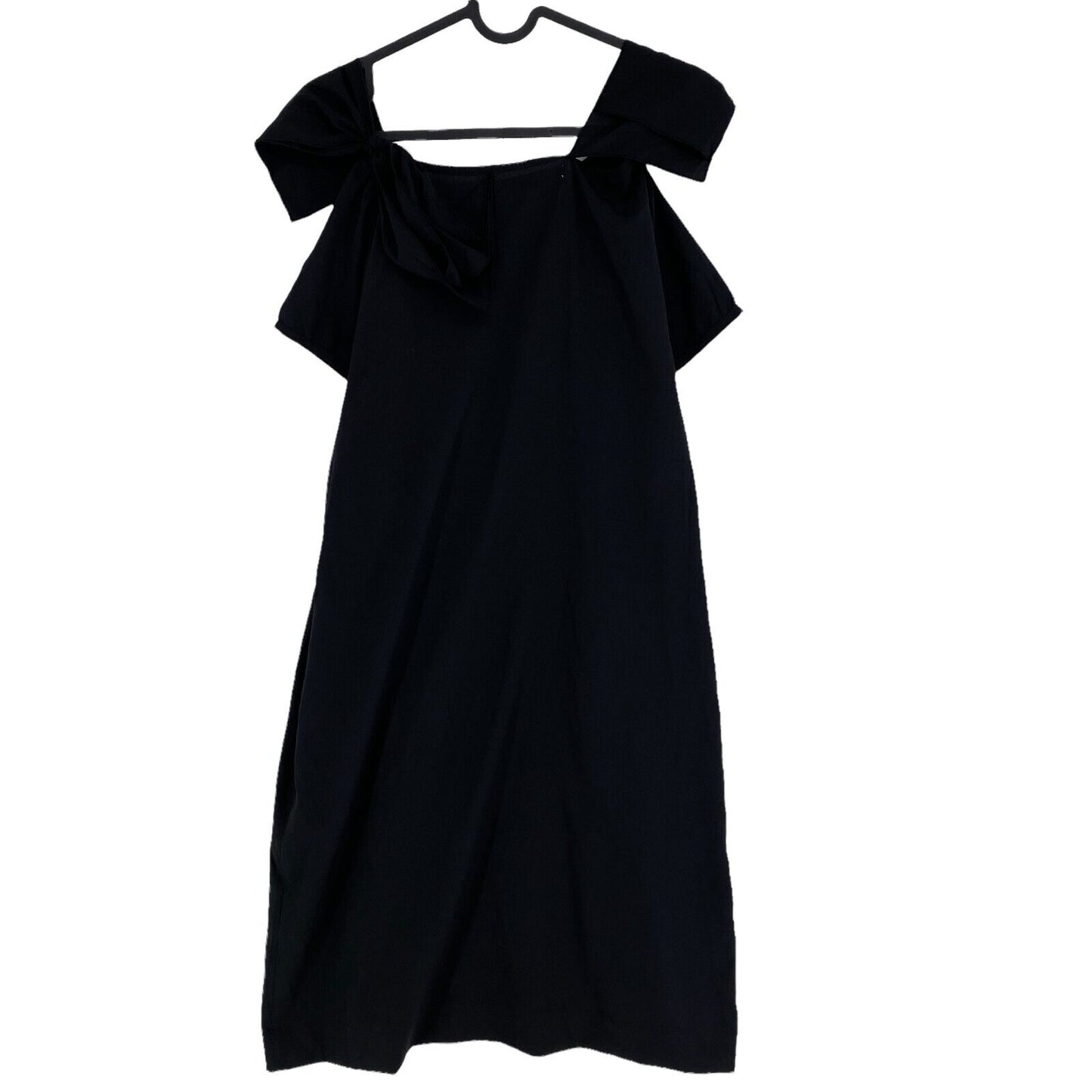 RPR €100 NICE THINGS Paloma S. Black Round Neck Dress Size EU 38 UK 10 US 8