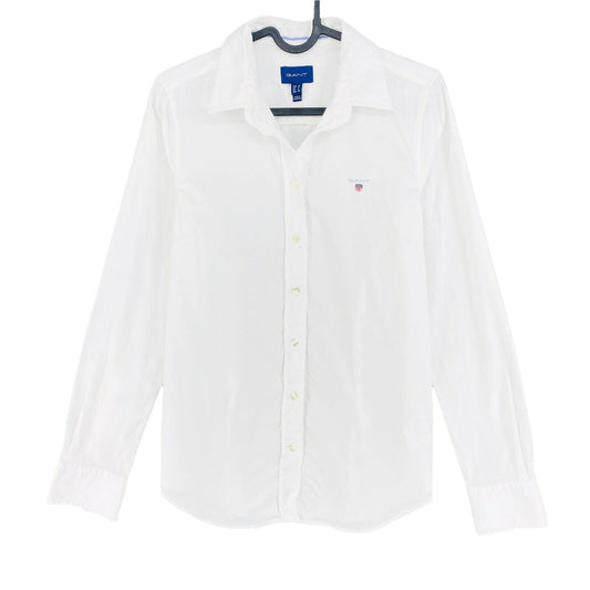 GANT White Oxford Solid Shirt Size EU 34 UK 6 US 4