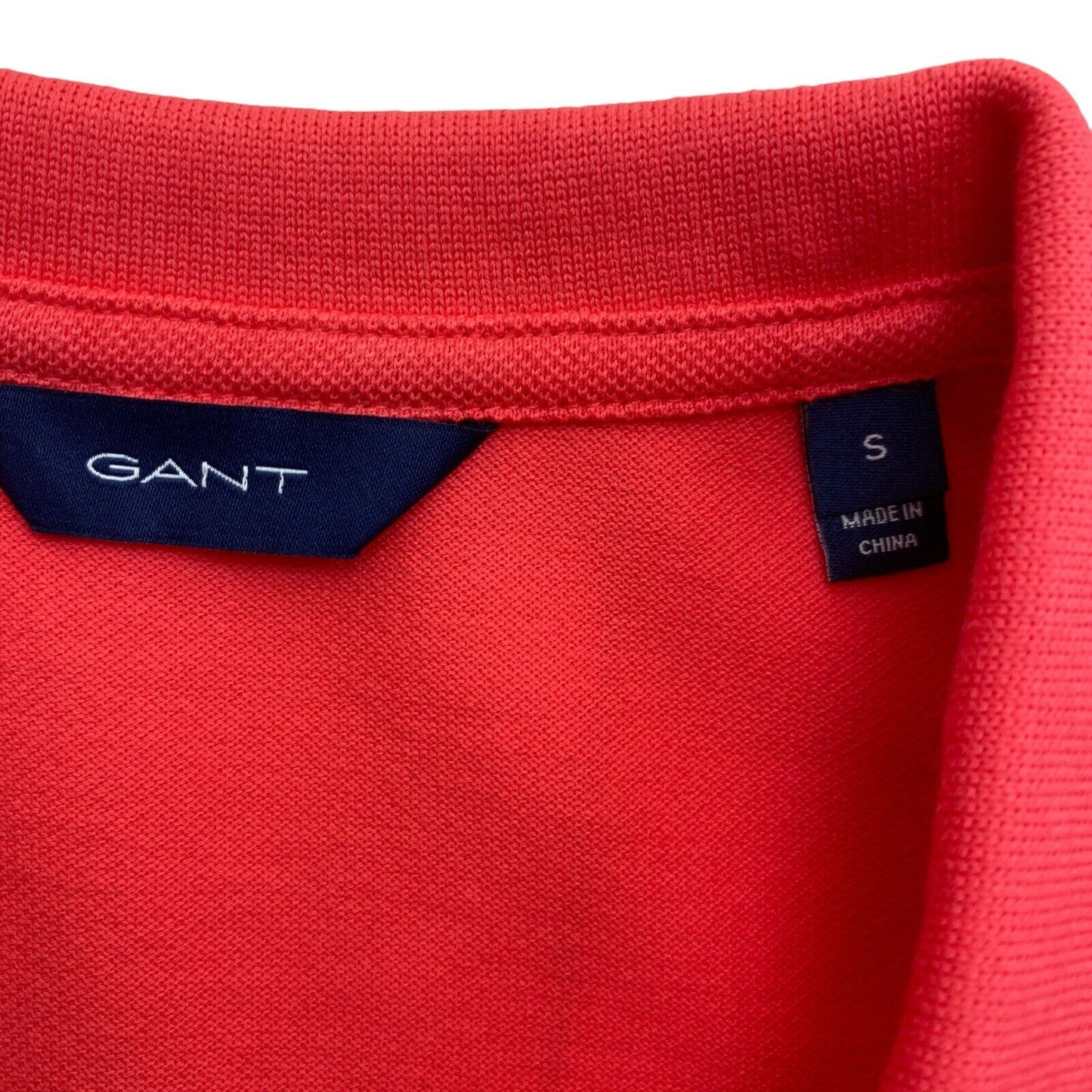 GANT Red Original Pique Polo Shirt Size S