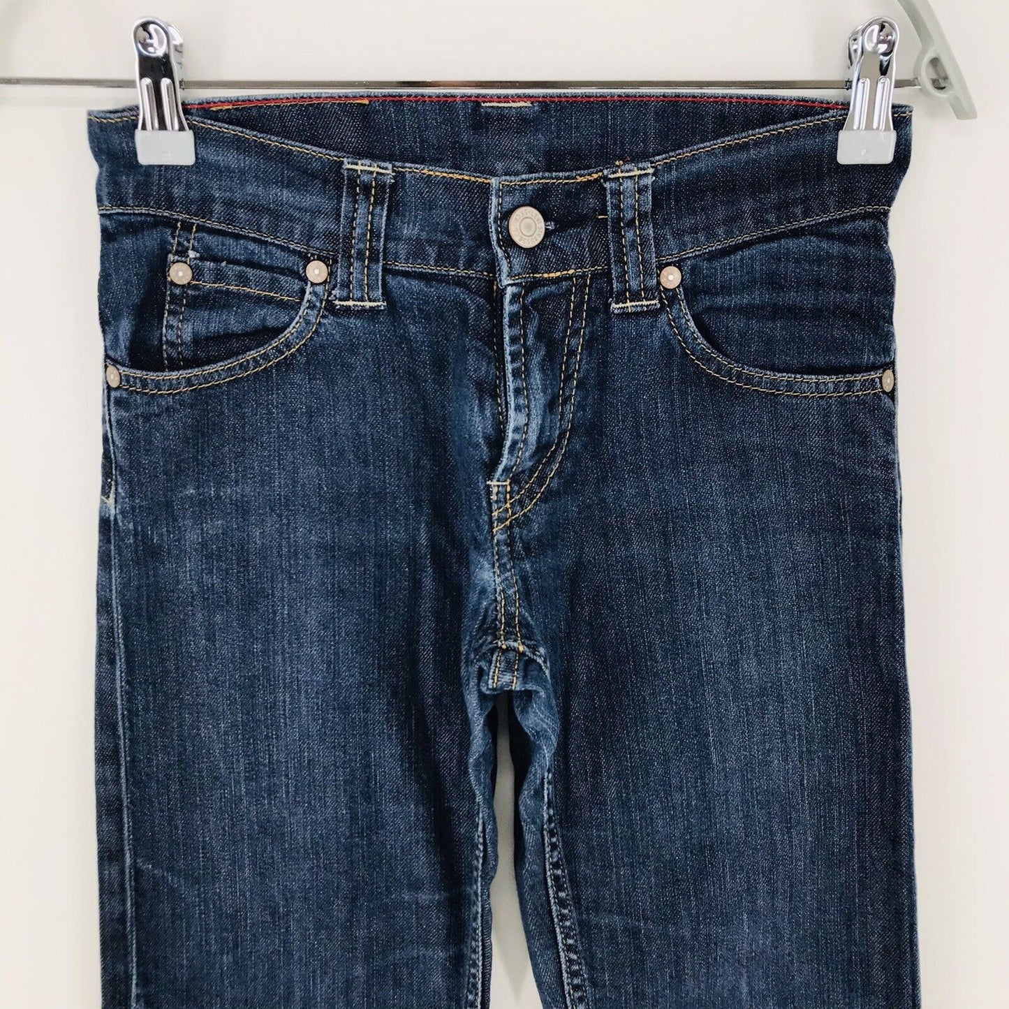 Vintage Levi's Red Tab Boys Blue Regular Straight Fit Jeans Size 10 / W25 L28