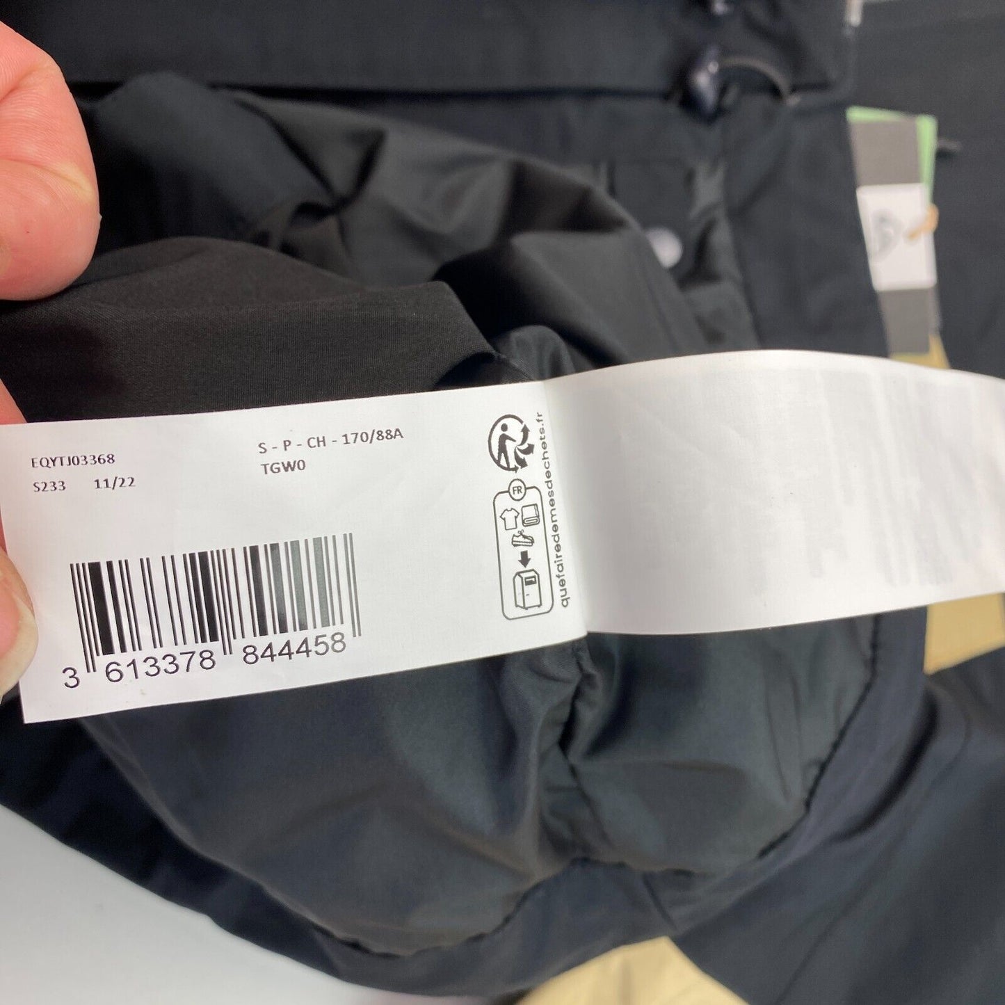 UVP 400 € QUIKSILVER Navy Blue Forever Stretch GORE-TEX Skijacke mit Kapuze Größe S