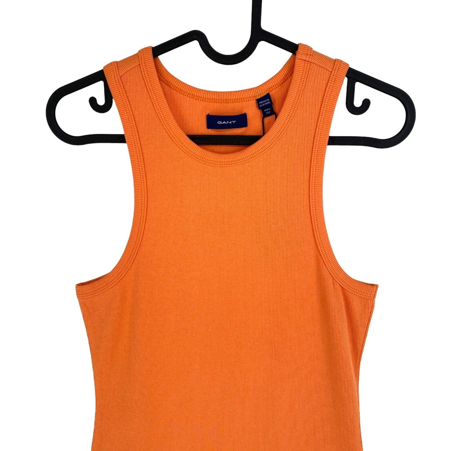 GANT Girls Orange Slim Fit Tank Top Dress Size 158/164 cm 13-14 Years