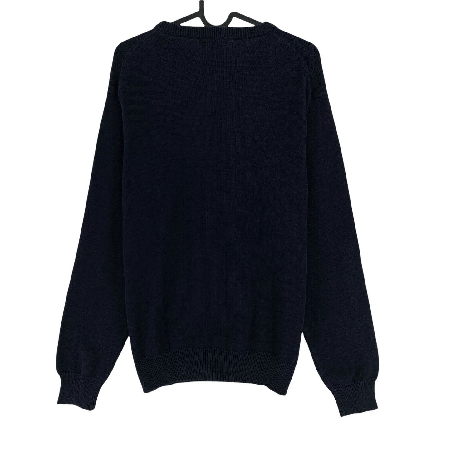 GANT Navy Blue Cotton Crew Neck Sweater Jumper Size M