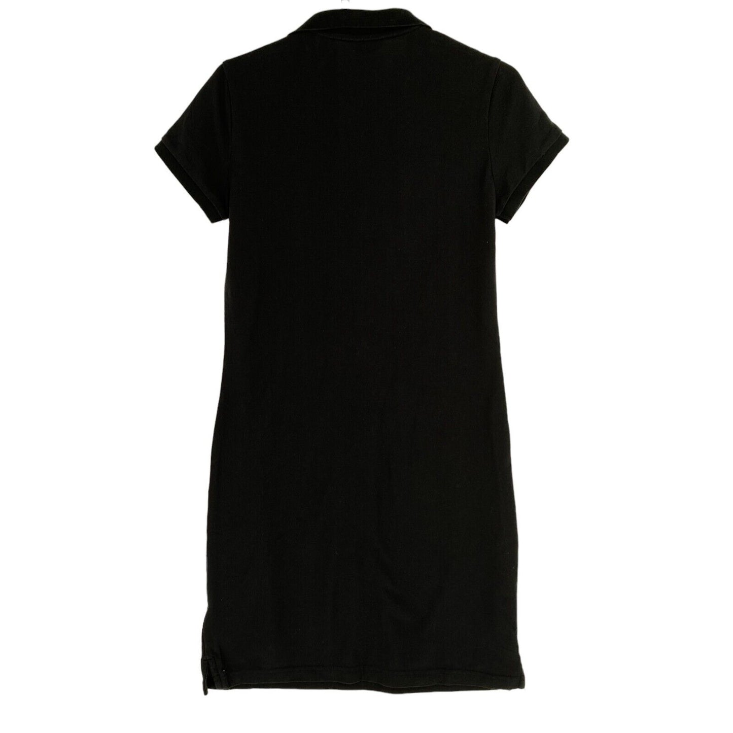 GANT Women Black Original SS Pique Polo Dress Size S