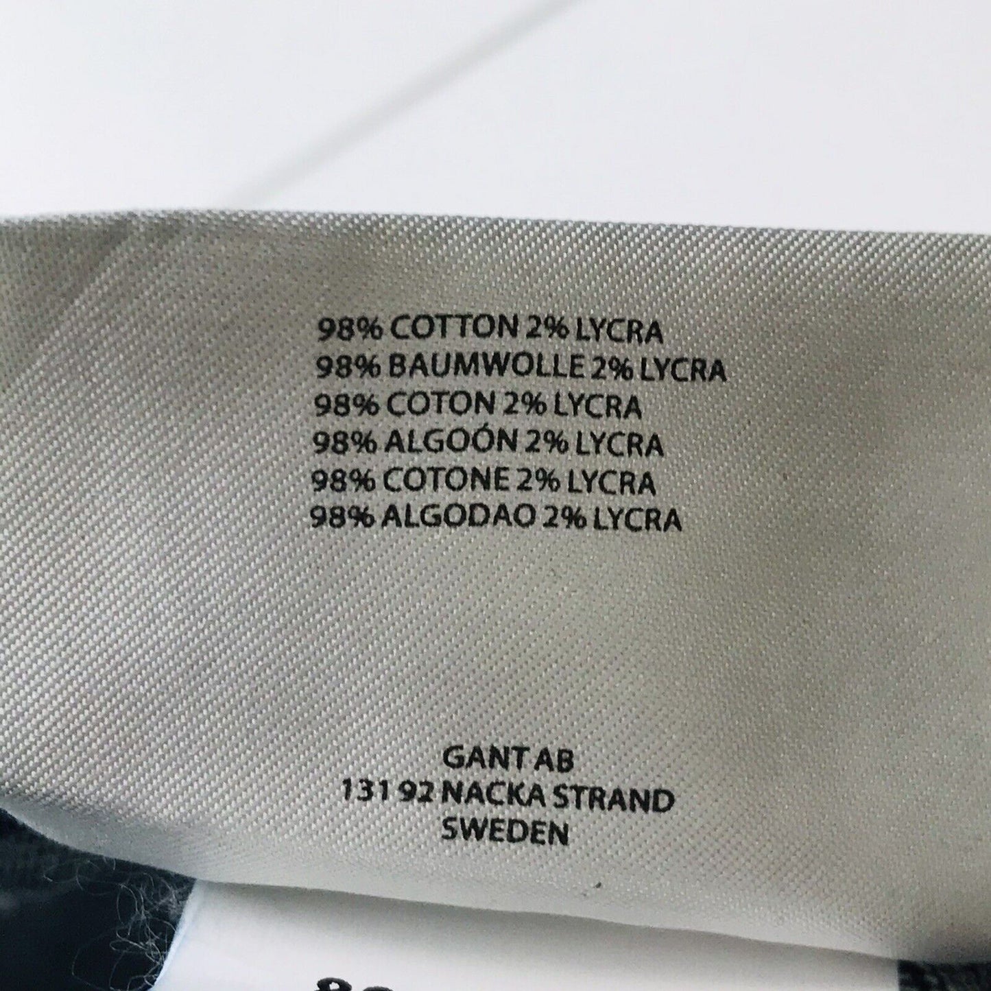 GANT Damen Jeans mit Stretch, reguläre Passform, Schwarz, Größe W33 L34