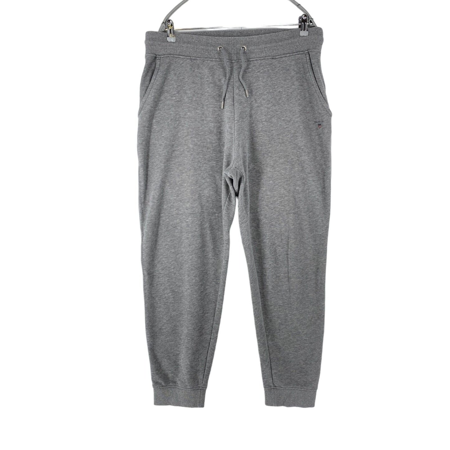 GANT Grey Mens Regular Fit Cuffed Sweat Pants Trousers Size XL