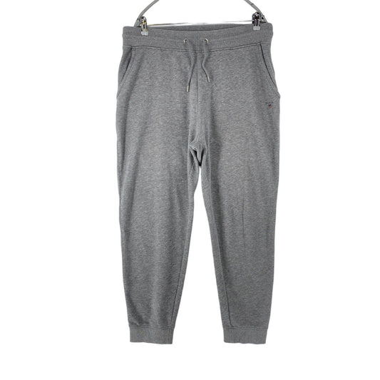 GANT Graue Jogginghose für Herren mit Bündchen, Regular Fit, Größe XL