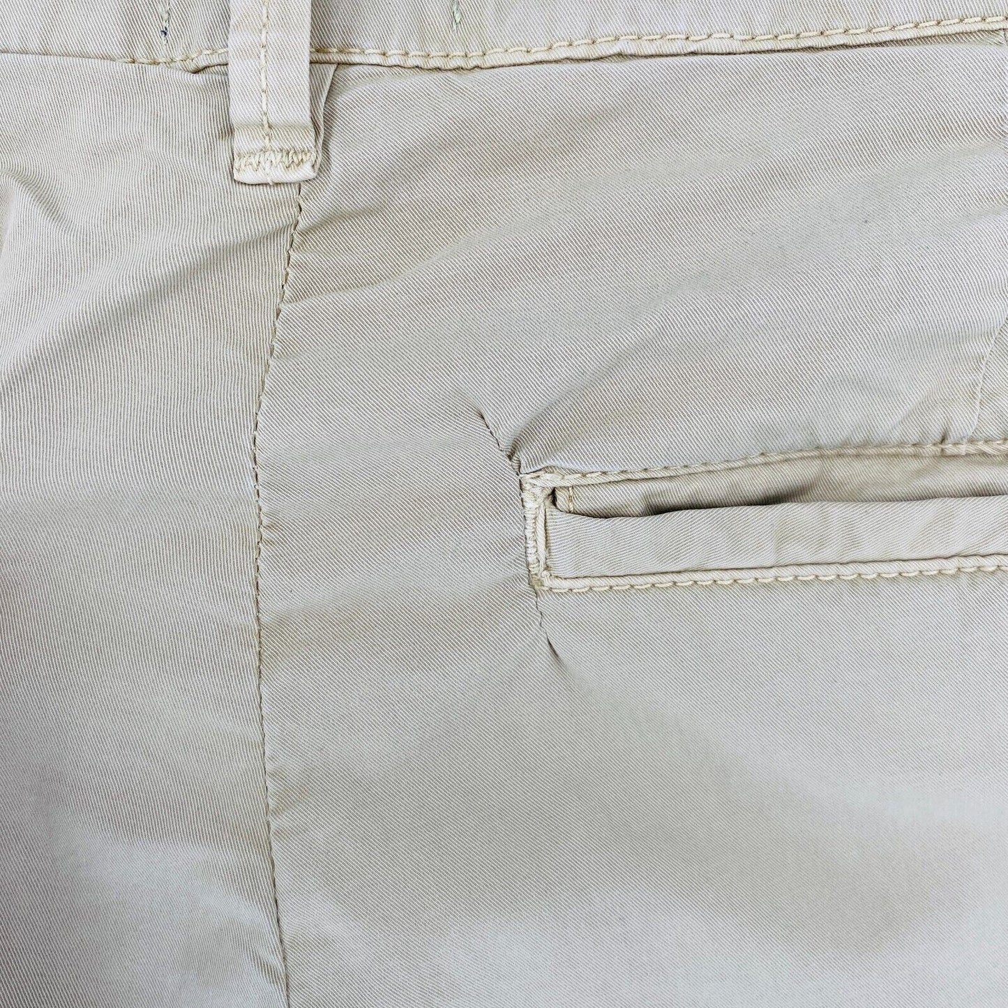 LA MARTINA Beige Mens Slim Fit Chino Trousers Size W34