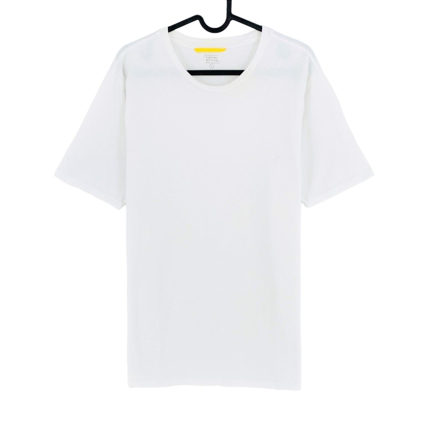 CAMEL ACTIVE T-shirt blanc à col rond Taille L