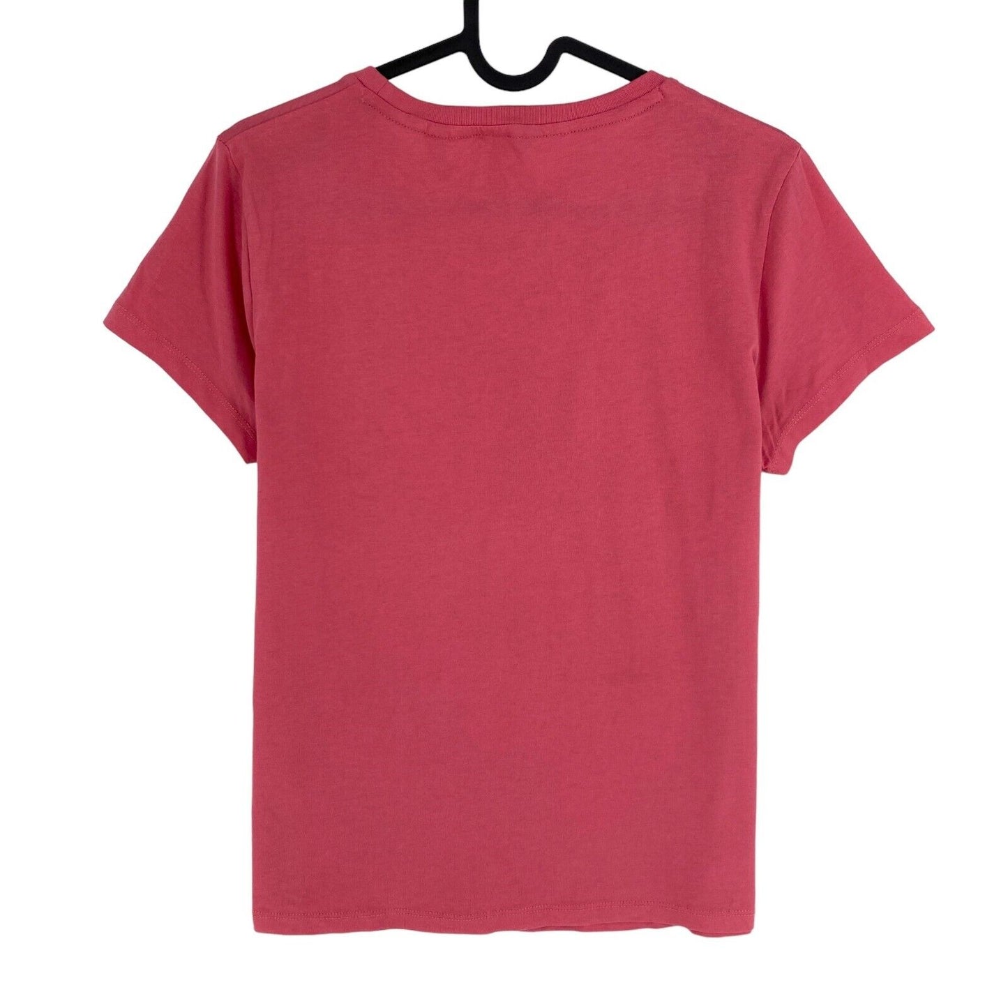 GANT Pink Lock Up T-Shirt mit Rundhalsausschnitt, Größe M