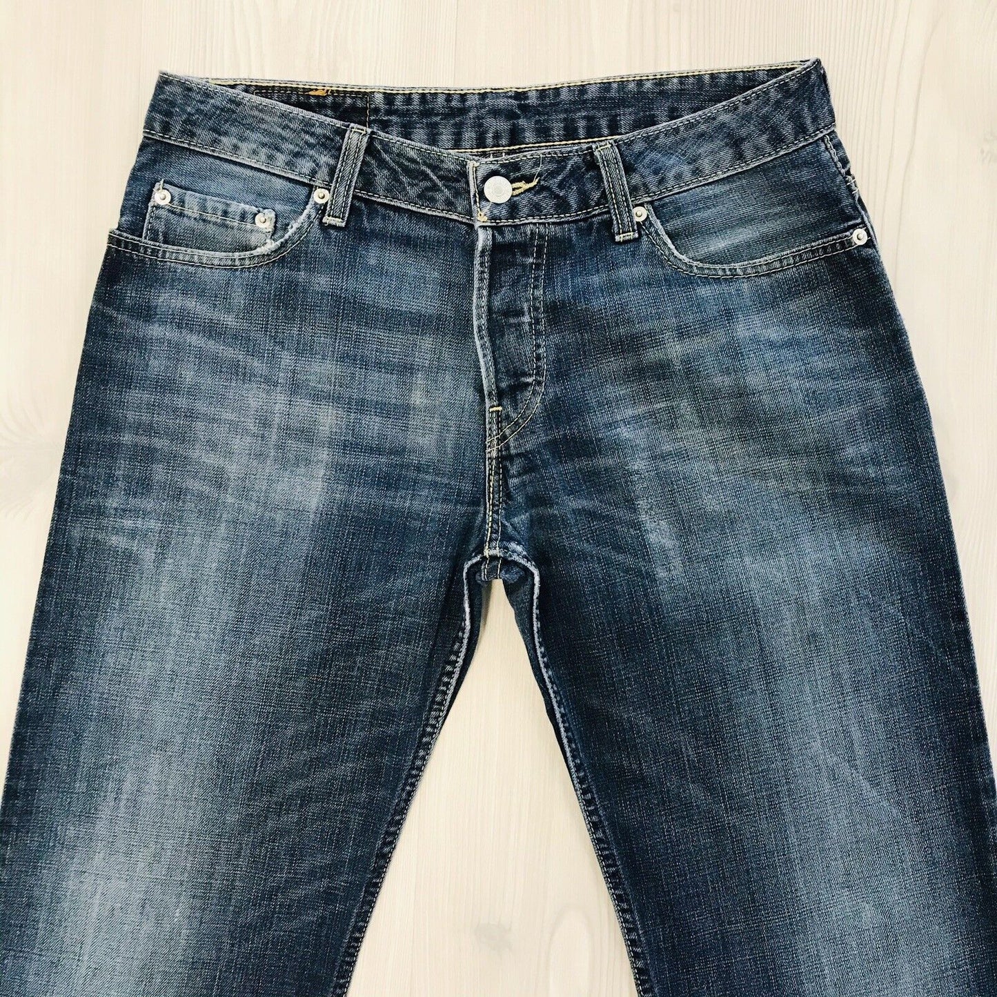 Levi's 799 Blue Regular Straight Fit Jeans Size W32 L32