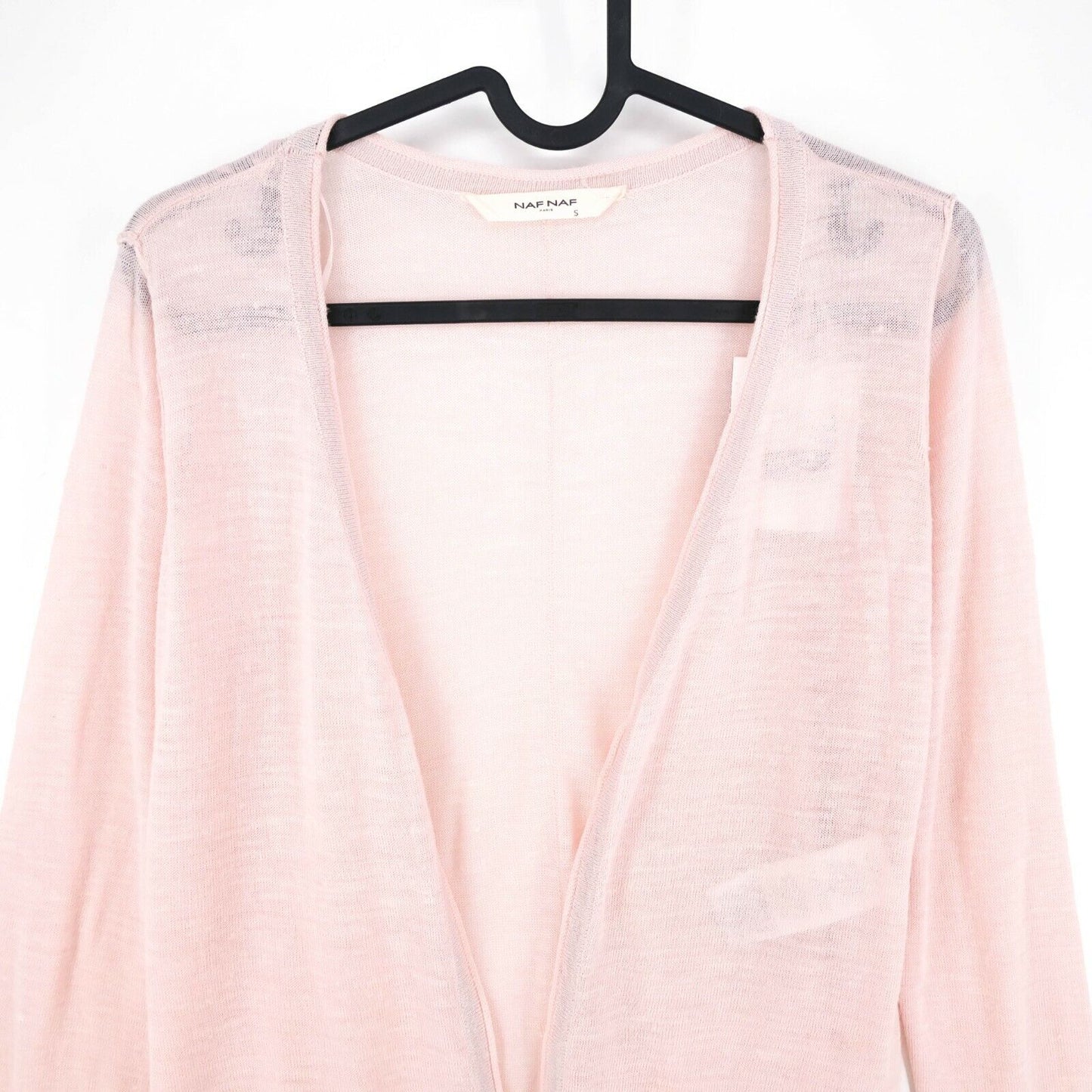 NAF NAF Light Pink Cardigan Sweater Size S