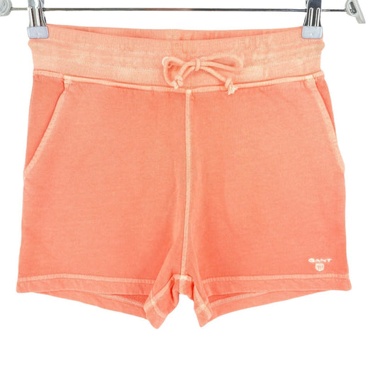 GANT Orange Sun Bleached Sweat Shorts Size XS