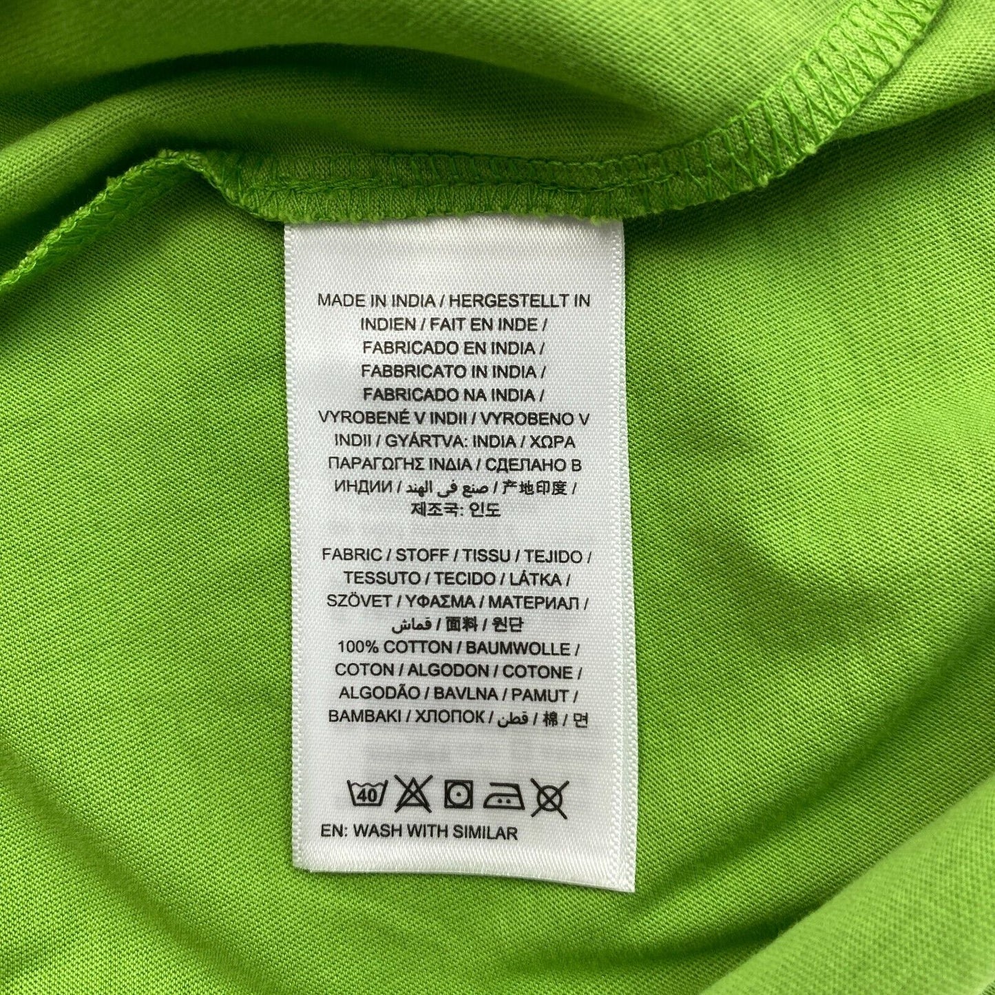 GANT Light Green Original Regular Crew Neck T-Shirt Size M