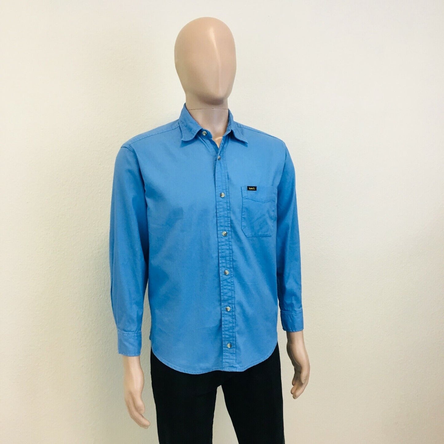 Lee Blue Vintage Union Made Shirt Size S