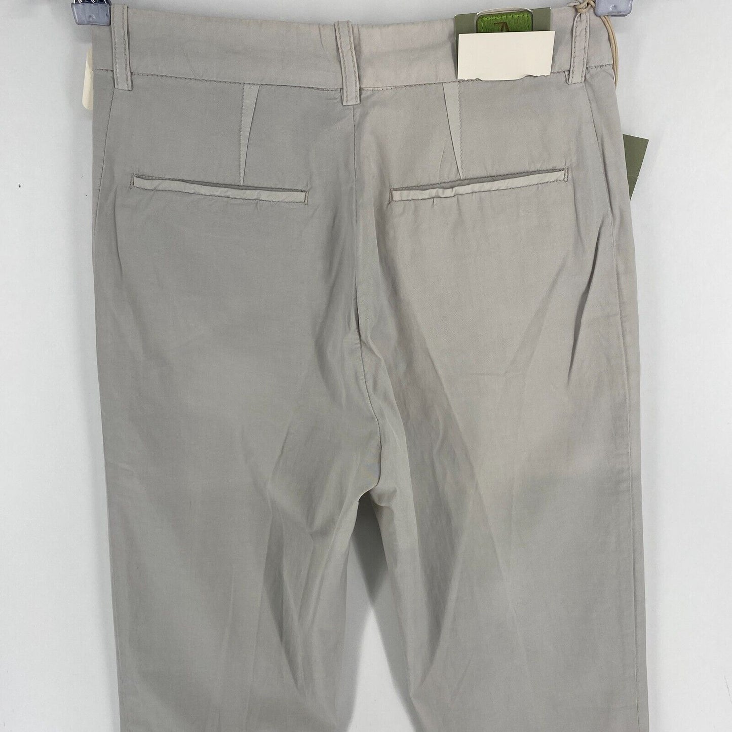 JACOB COHEN Women GLORY Grey Mid Rise Cigarette Capri Pant Trousers Size W25