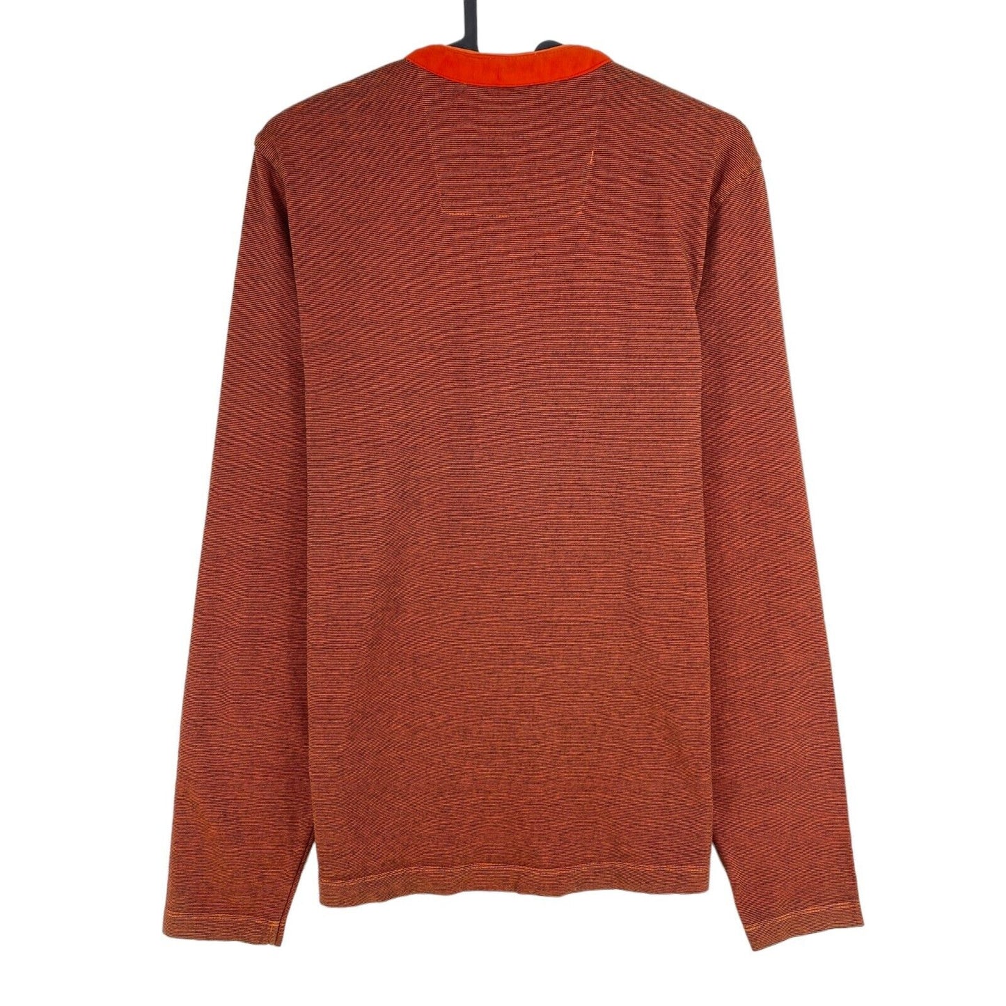 Camel Active Orange Henley Neck Pullover Pullover Größe S