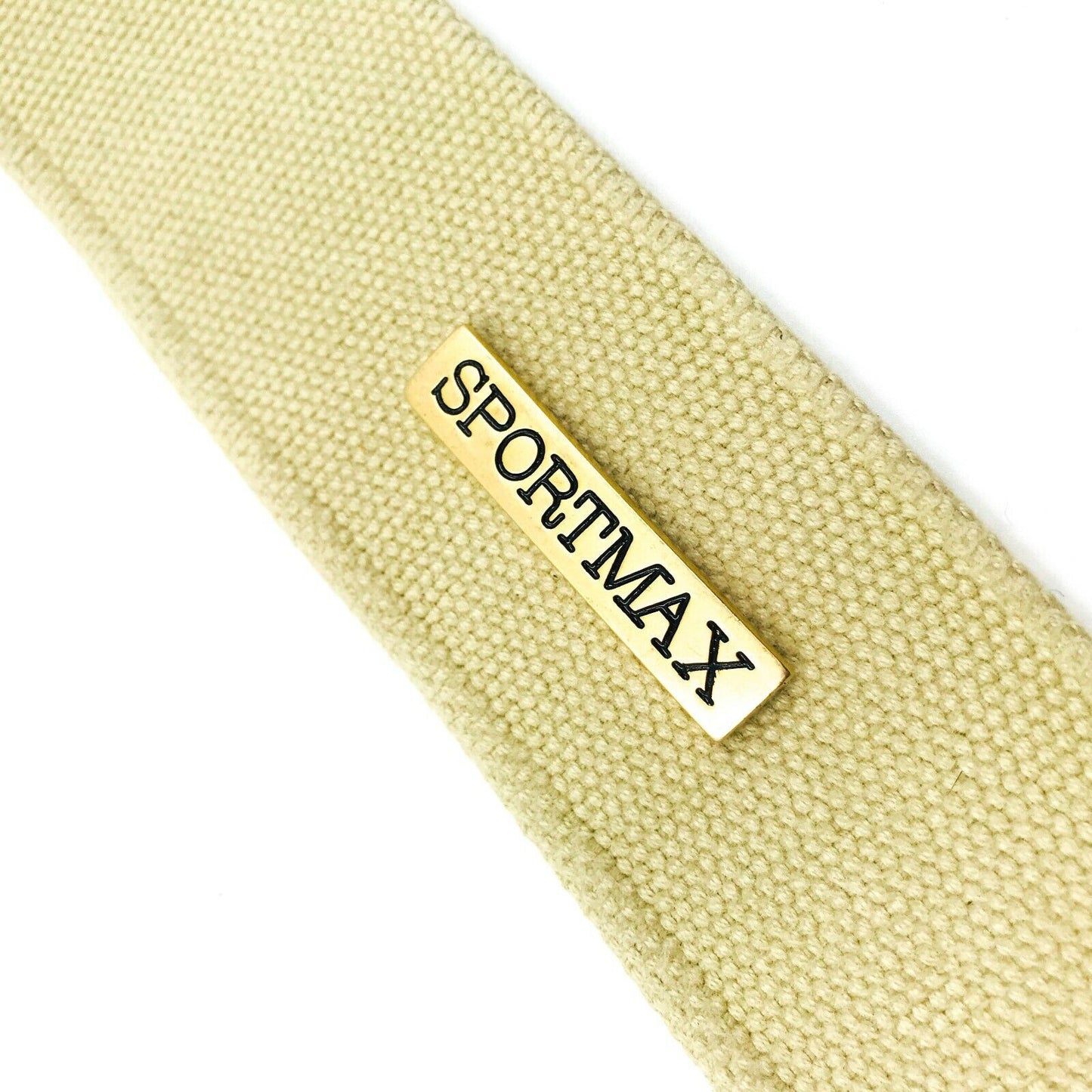 SPORTMAX Code par MAX MARA Ceinture de créateur en toile Taille SM Prix conseillé 159 €