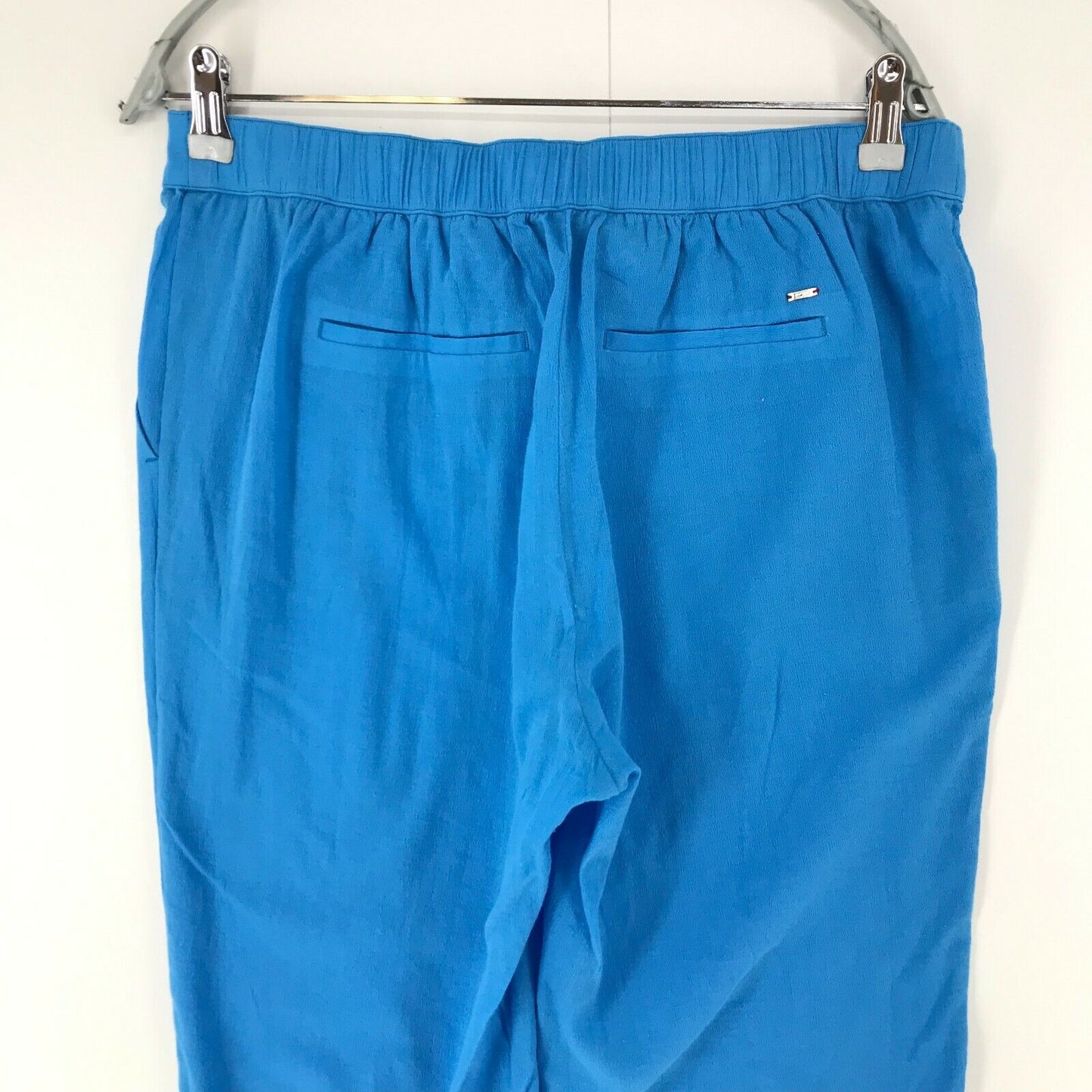 Tommy Hilfiger Women Blue Wide Leg Fit Trousers Size W29