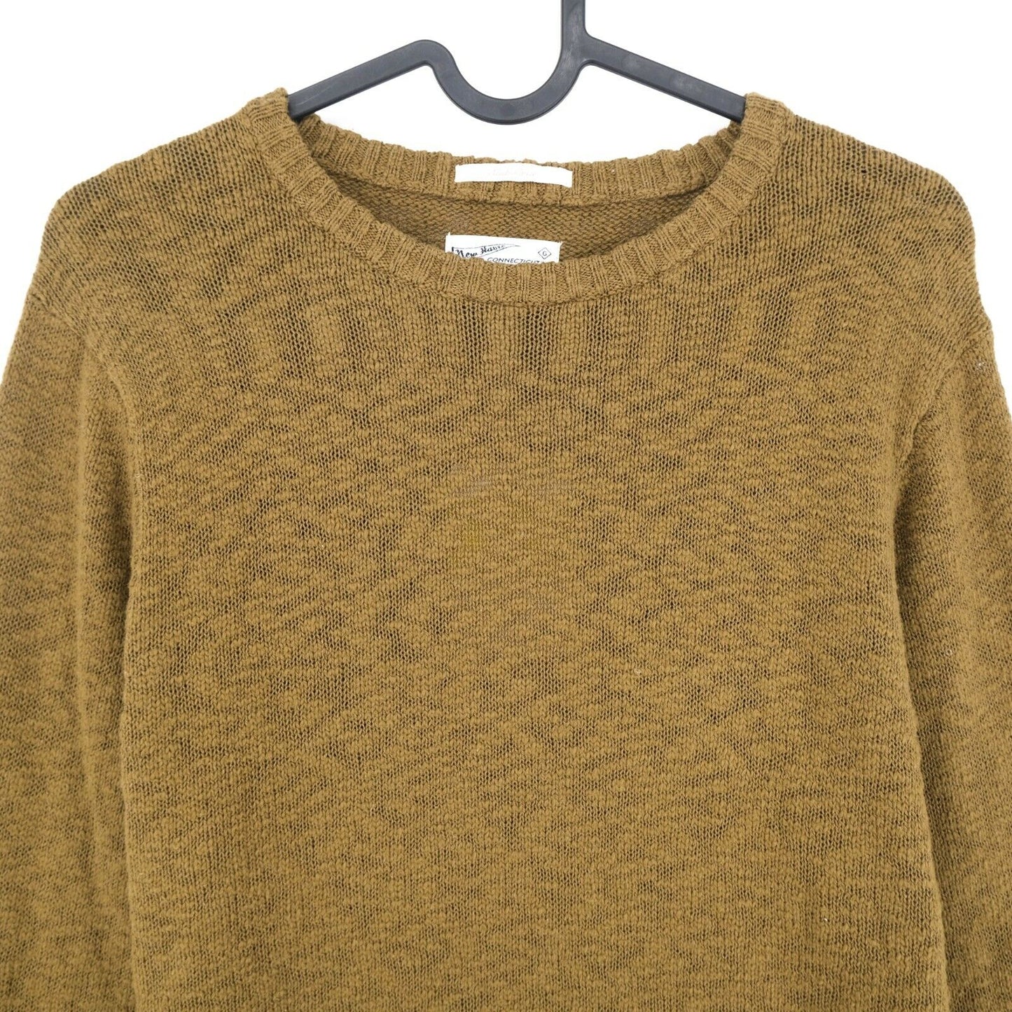 GANT Green Slub Crue Crew Neck Sweater Taille M