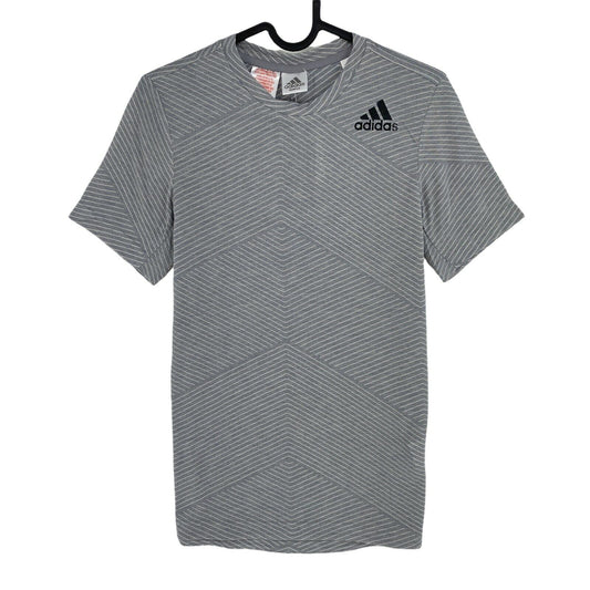 Adidas Climacool Aero Knit T-Shirt für Jungen, Grau, Rundhalsausschnitt, Größe 11–12 Jahre