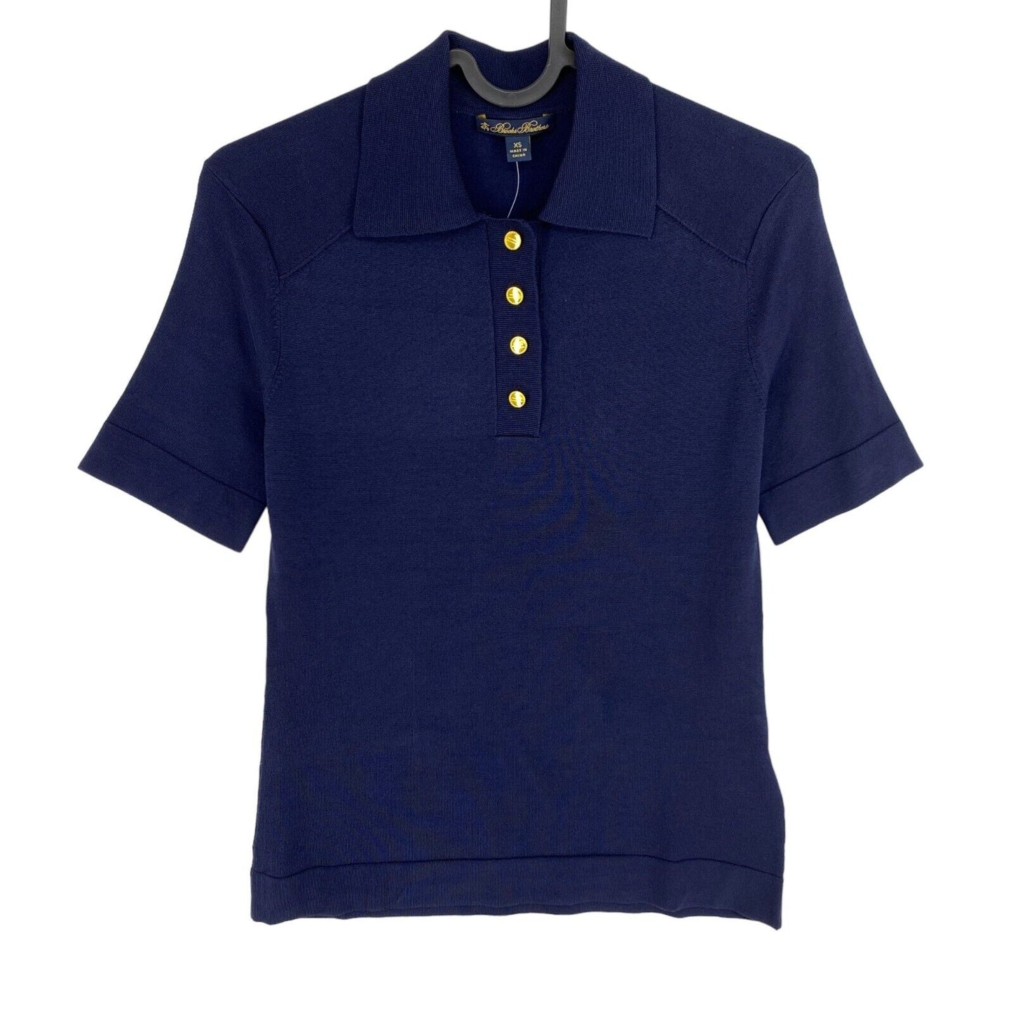 Brooks Brothers Poloshirt, Dunkelblau, Größe XS