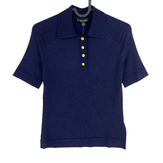 Brooks Brothers Polo Bleu Foncé Taille XS