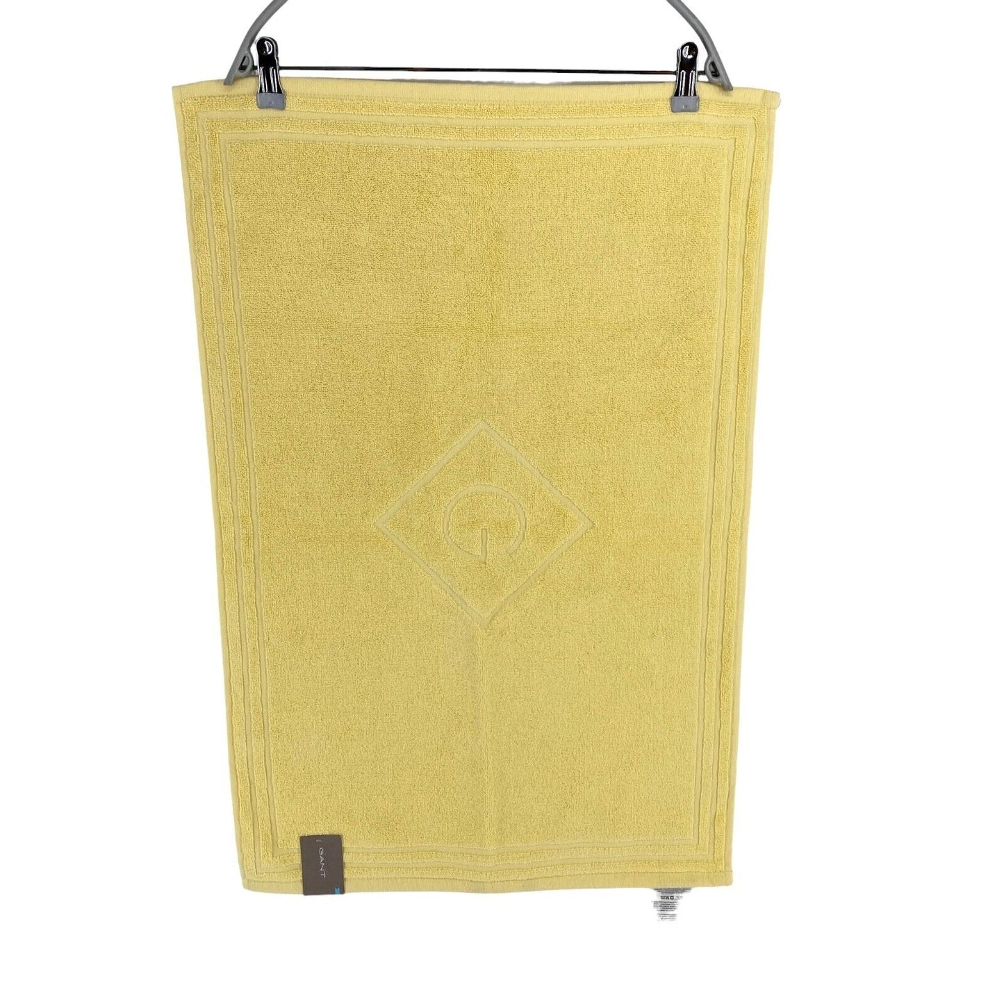 GANT Yellow Icon G Shower Bath Matt Size 50 x 80 cm