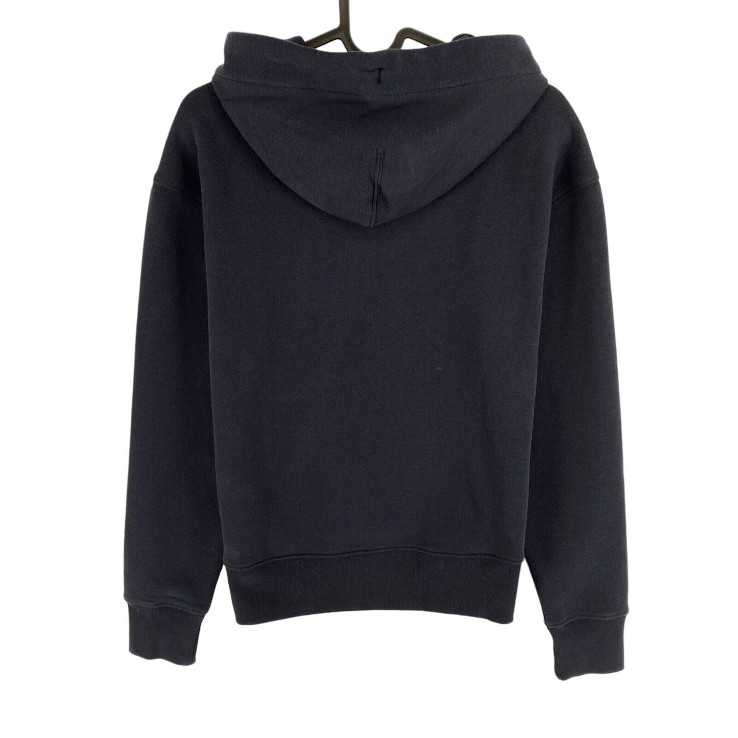 GANT Navy Blue Tonal Logo Hoodie Sweater Jumper Size XS