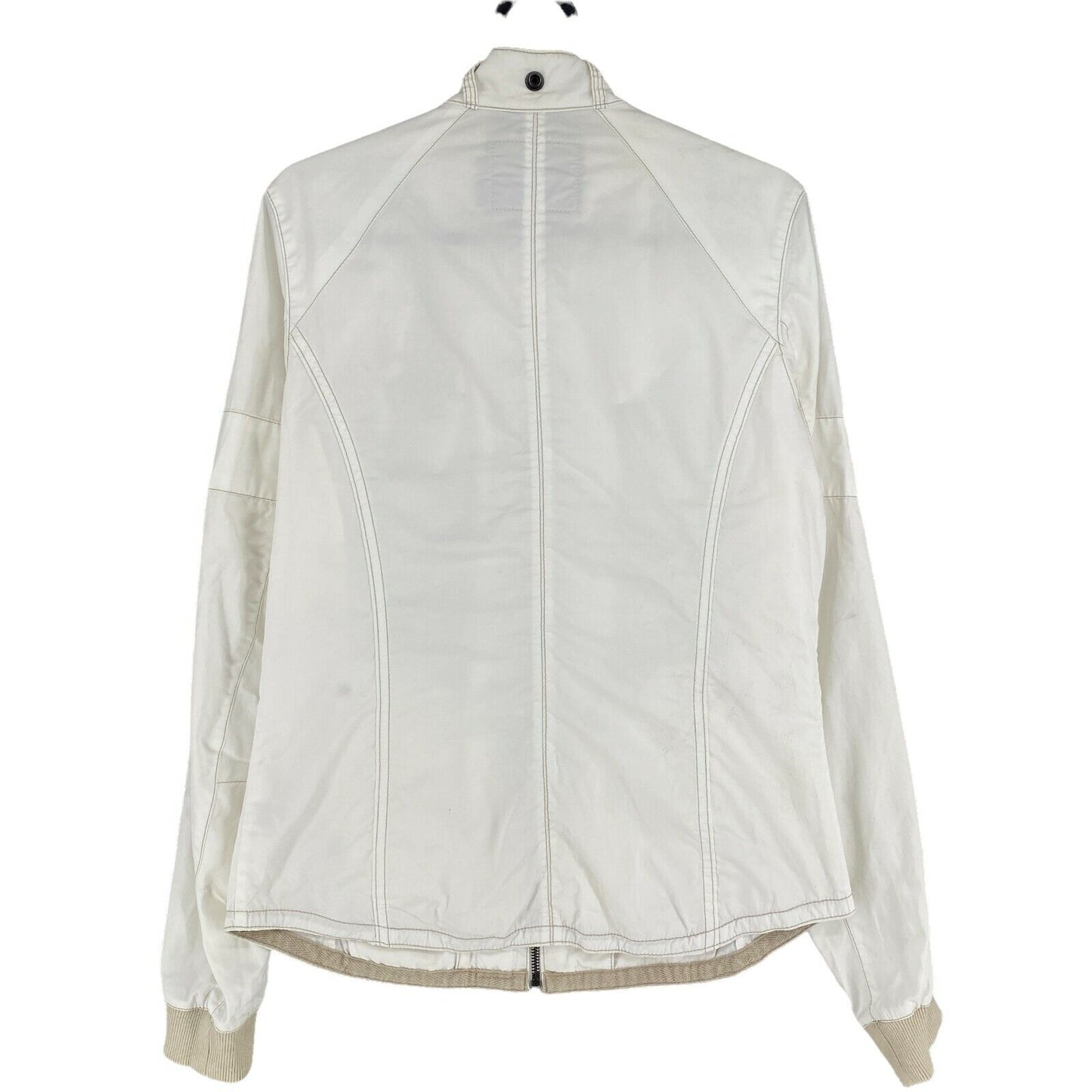 G-STAR RAW ONE STONE White 100% Cotton Shirt Jacket  Size M