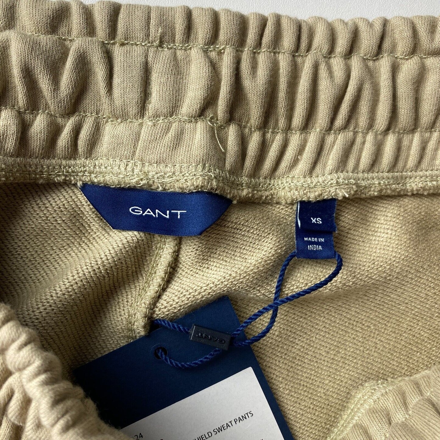 GANT Women Beige Regular Fit Sweat Pants Trousers Size XS