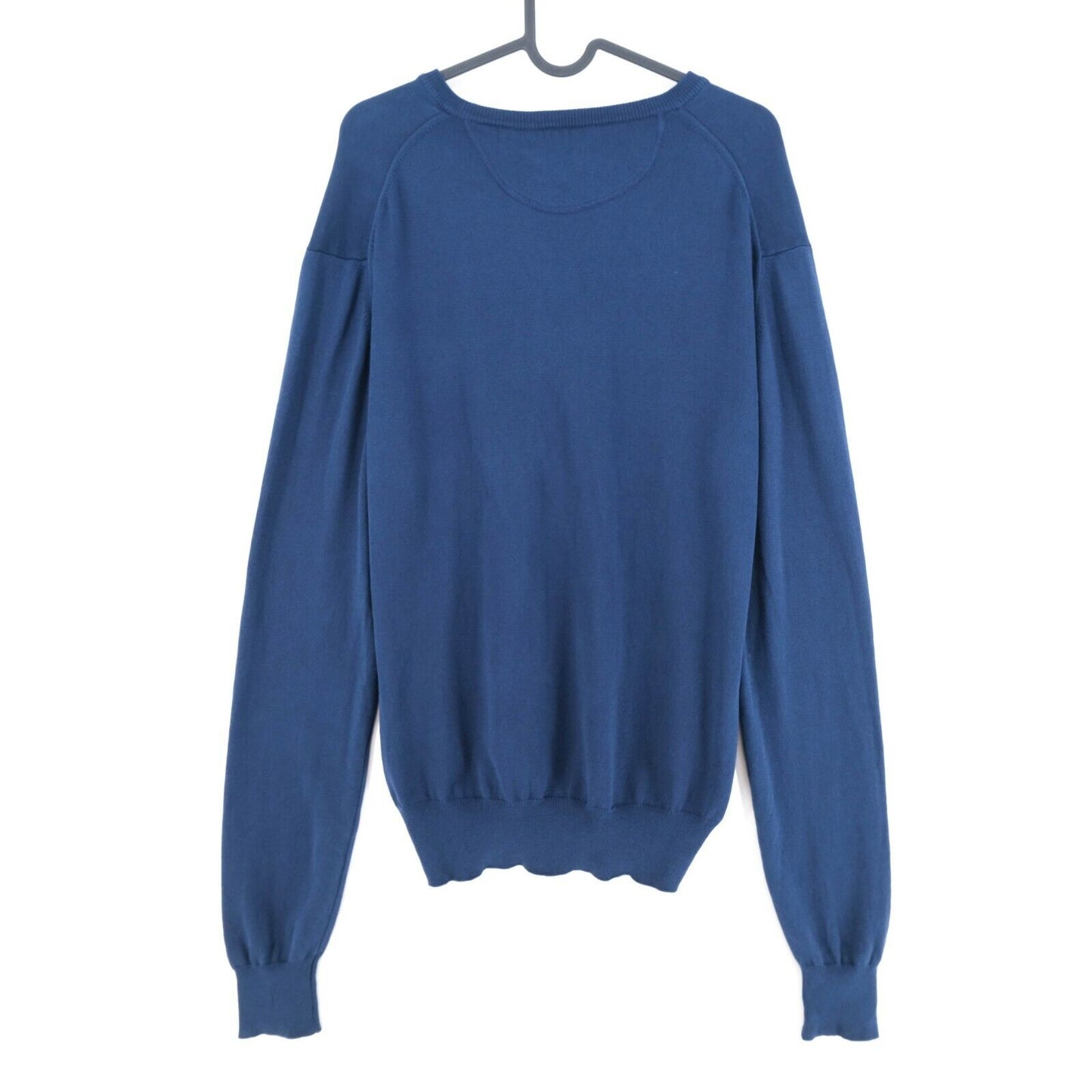 LA MARTINA Marineblauer Pullover mit Kleidungsstückfärbung, Größe M