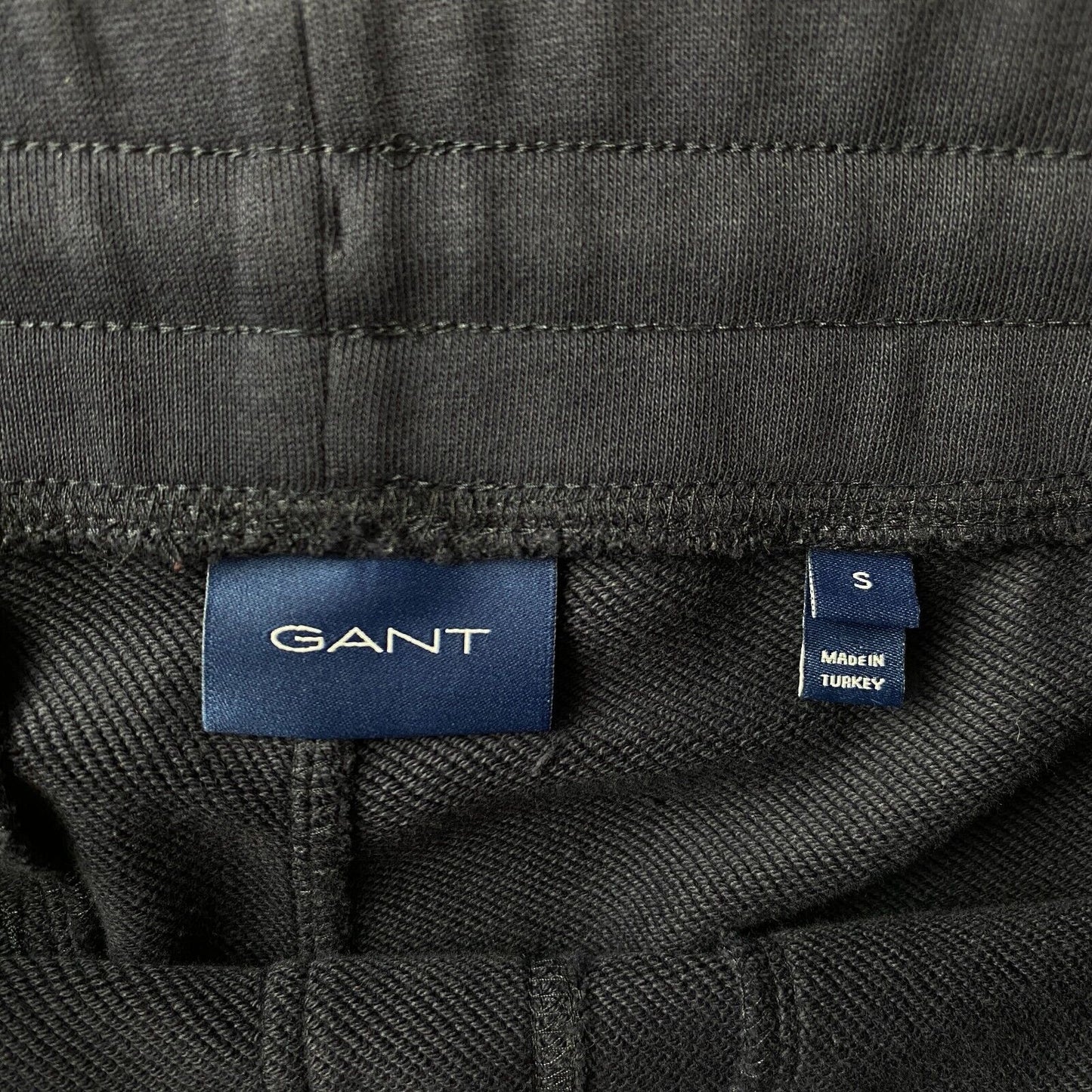 GANT Dark Blue Regular Fit Logo Sweat Pants Trousers Size S