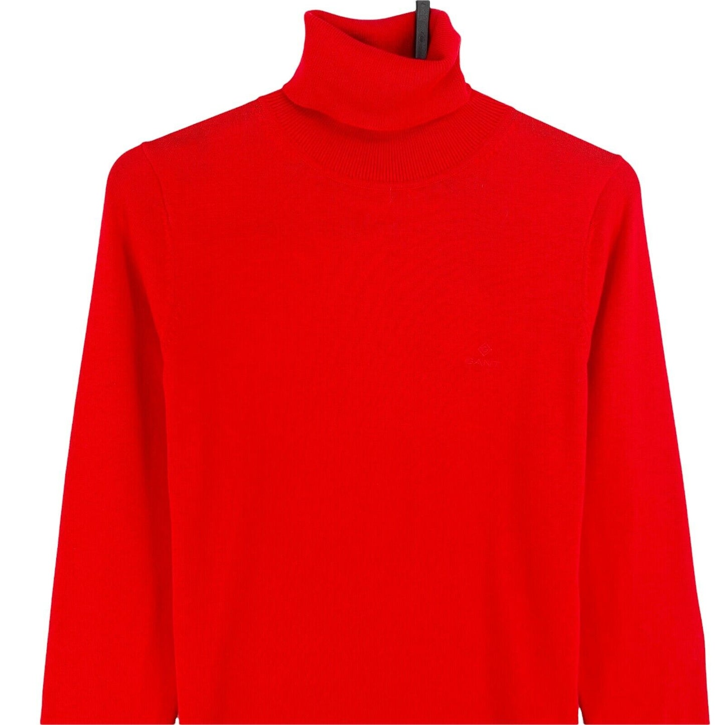 GANT Red Light Cotton Turtle Neck Sweater Jumper Size XS